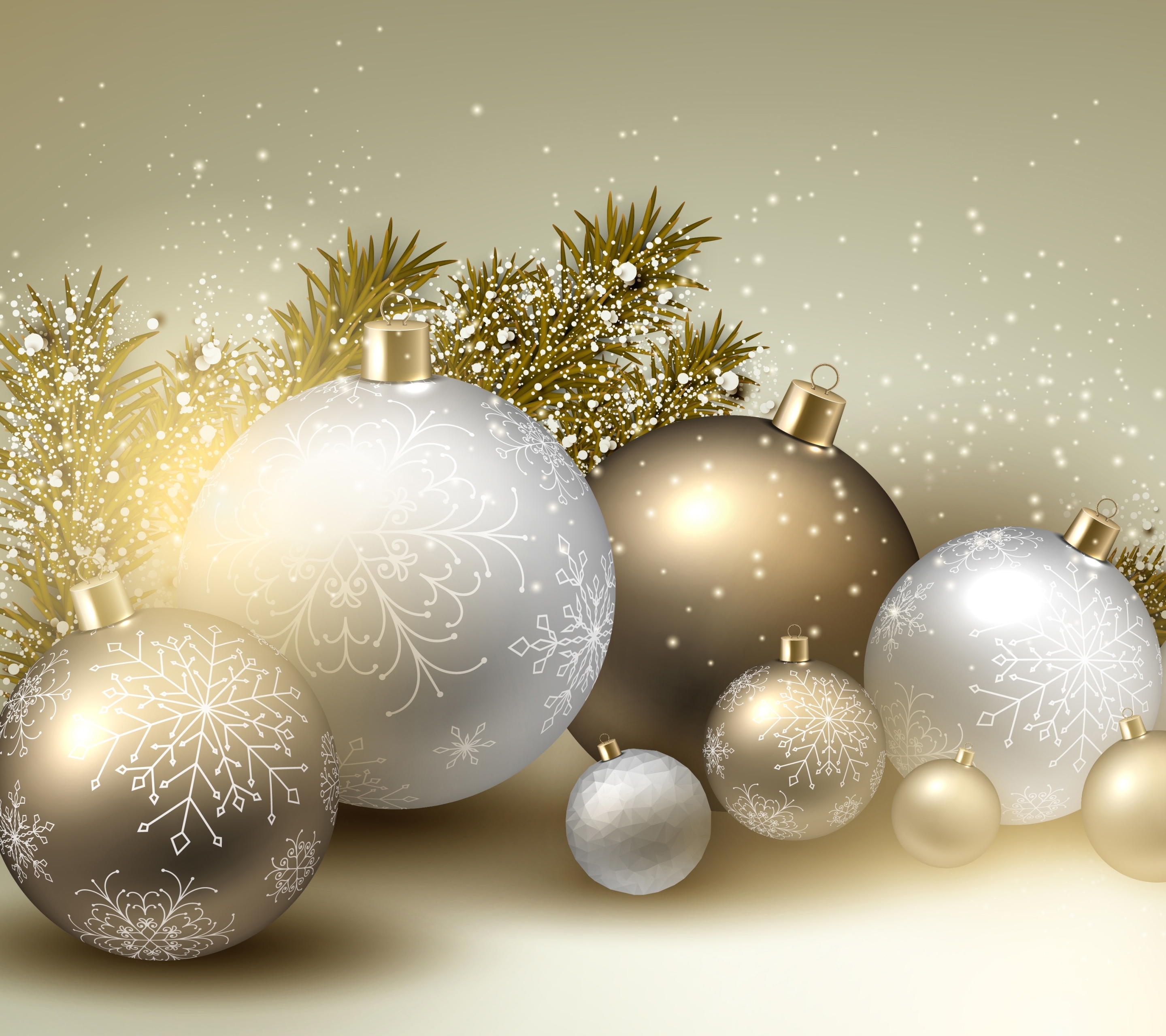 Download mobile wallpaper Christmas, Holiday, Christmas Ornaments for free.