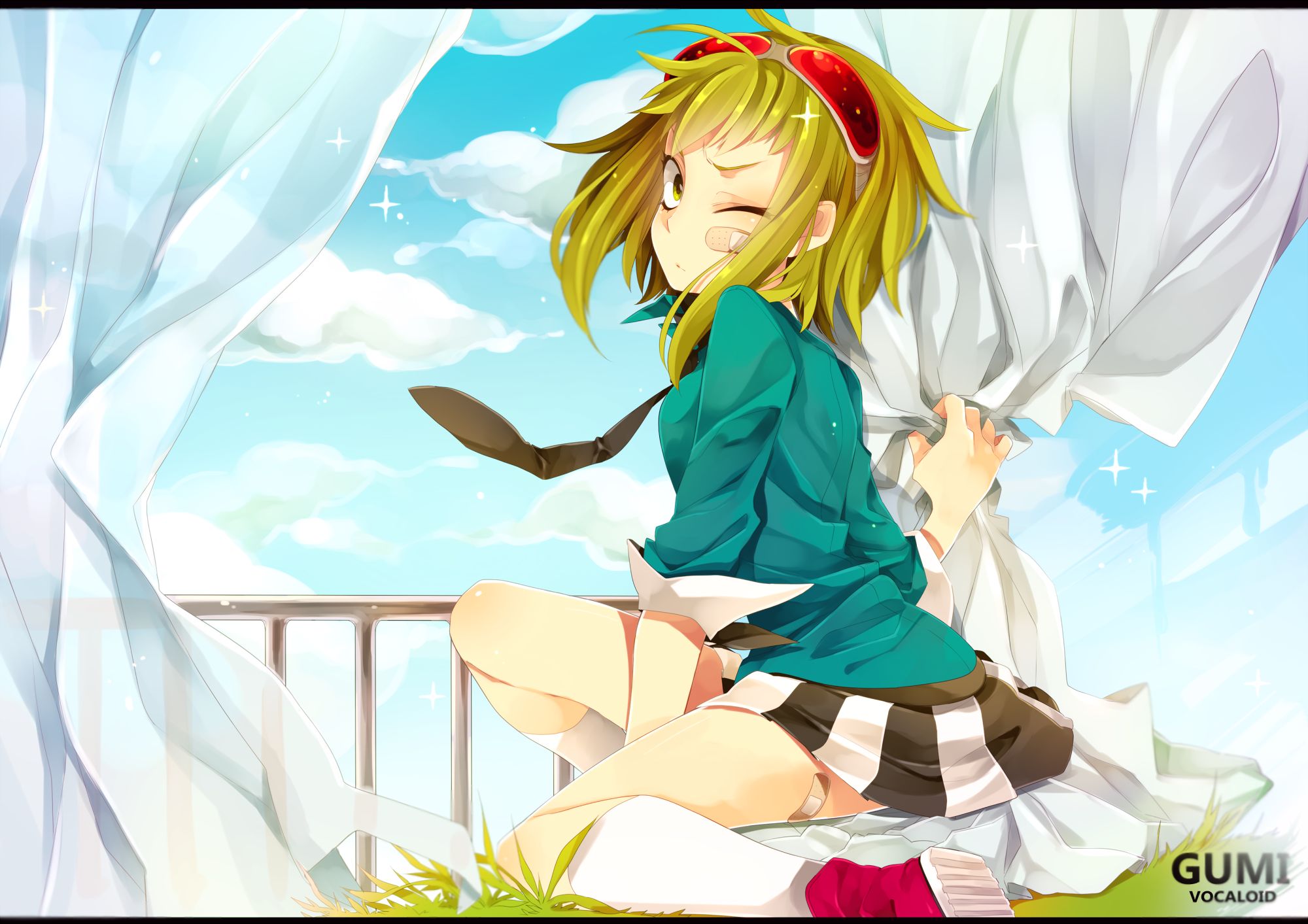 Laden Sie das Vocaloid, Animes, Gumi (Vocaloid)-Bild kostenlos auf Ihren PC-Desktop herunter