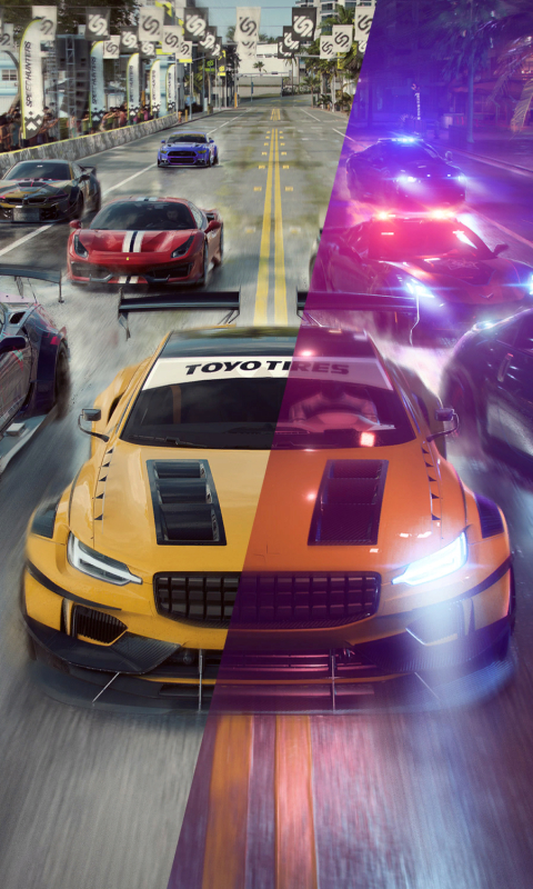 Descarga gratuita de fondo de pantalla para móvil de Carreras, Need For Speed, Coche De Carreras, Videojuego, Necesidad De La Velocidad, Need For Speed: Heat.