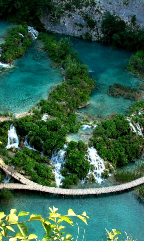 Handy-Wallpaper Wasserfälle, Wasserfall, Kroatien, Erde/natur, Plitvice kostenlos herunterladen.
