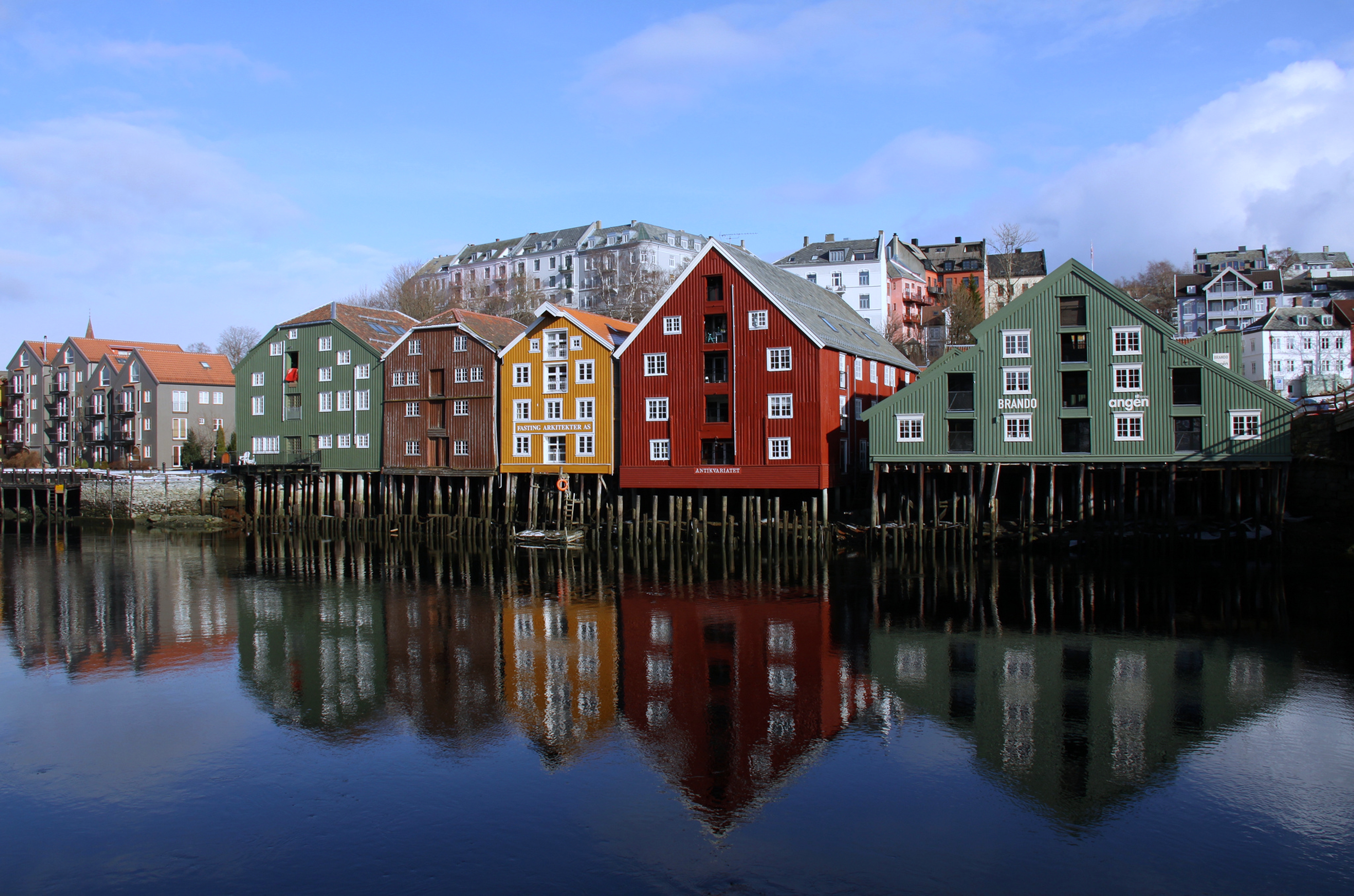 norway, man made, house, building, city, town