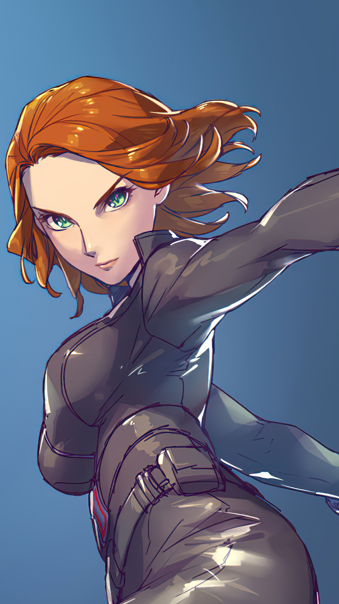 Handy-Wallpaper Comics, Black Widow kostenlos herunterladen.