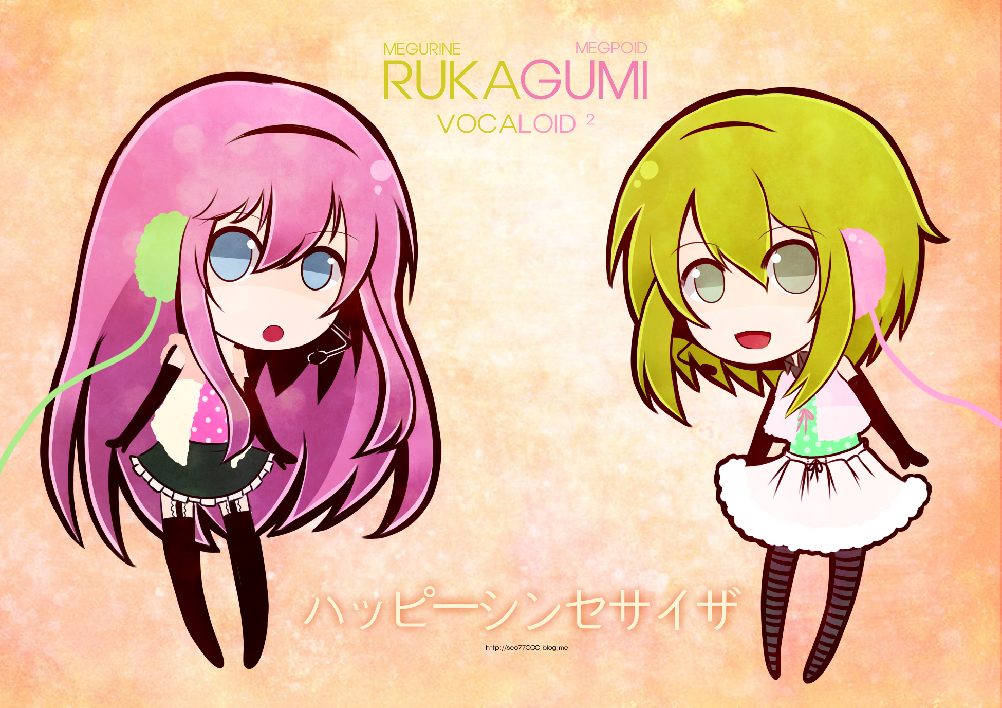 Download mobile wallpaper Anime, Vocaloid, Luka Megurine, Gumi (Vocaloid) for free.