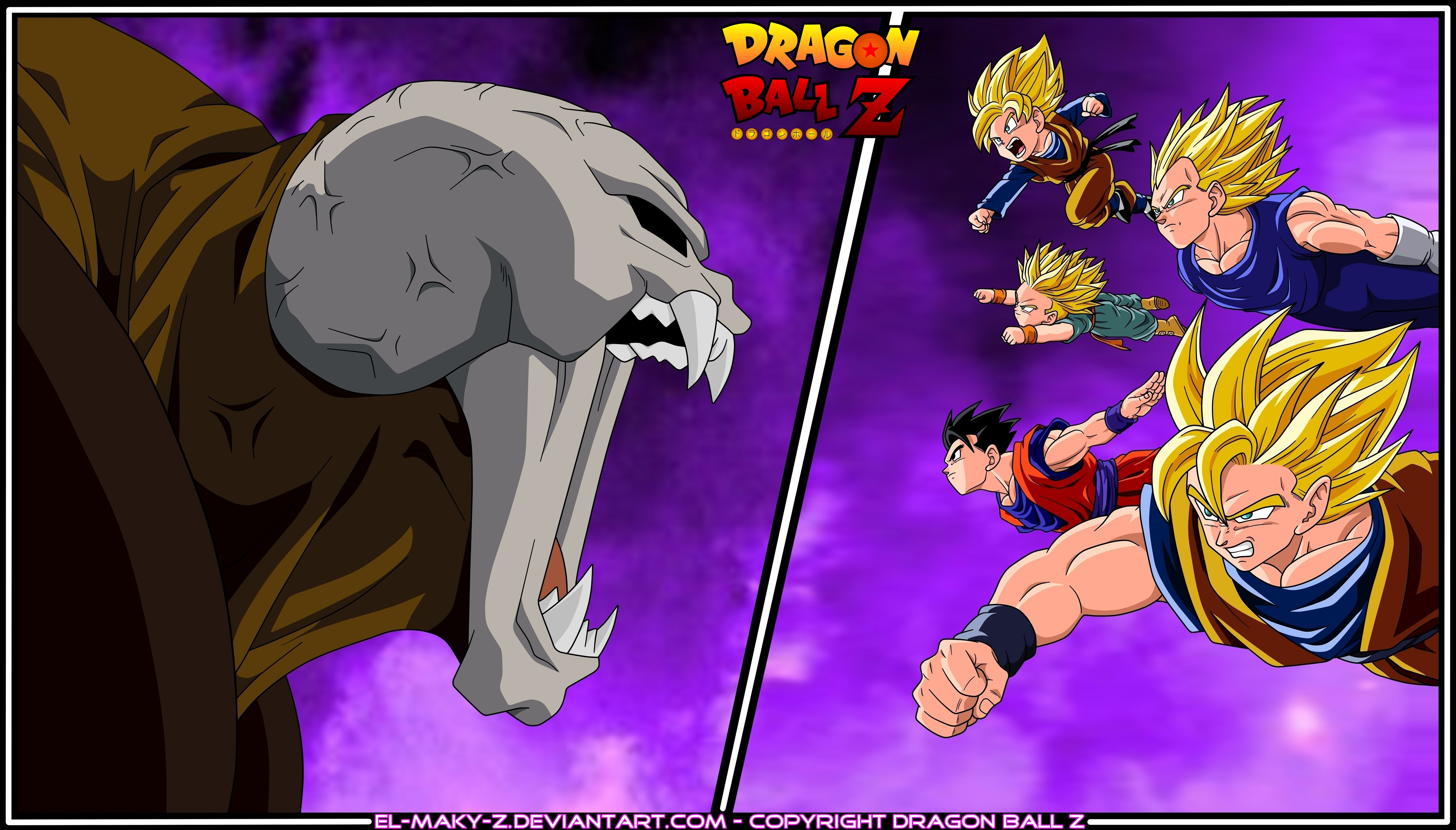 Descarga gratuita de fondo de pantalla para móvil de Dragon Ball Z, Animado, Goku, Dragon Ball, Gohan (Bola De Dragón), Troncos (Dragon Ball), Vegeta (Bola De Dragón), Goten (Bola De Dragón).
