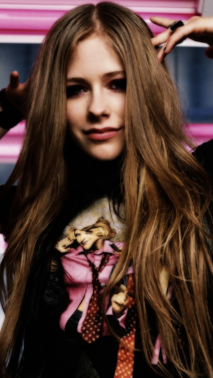 Download mobile wallpaper Music, Avril Lavigne for free.