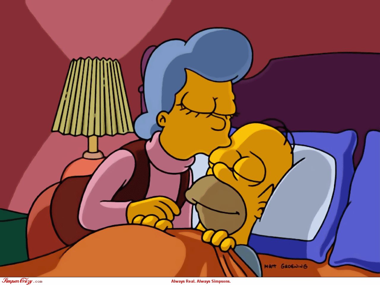 Handy-Wallpaper Homer Simpson, Die Simpsons, Fernsehserien, Mona Simpson kostenlos herunterladen.