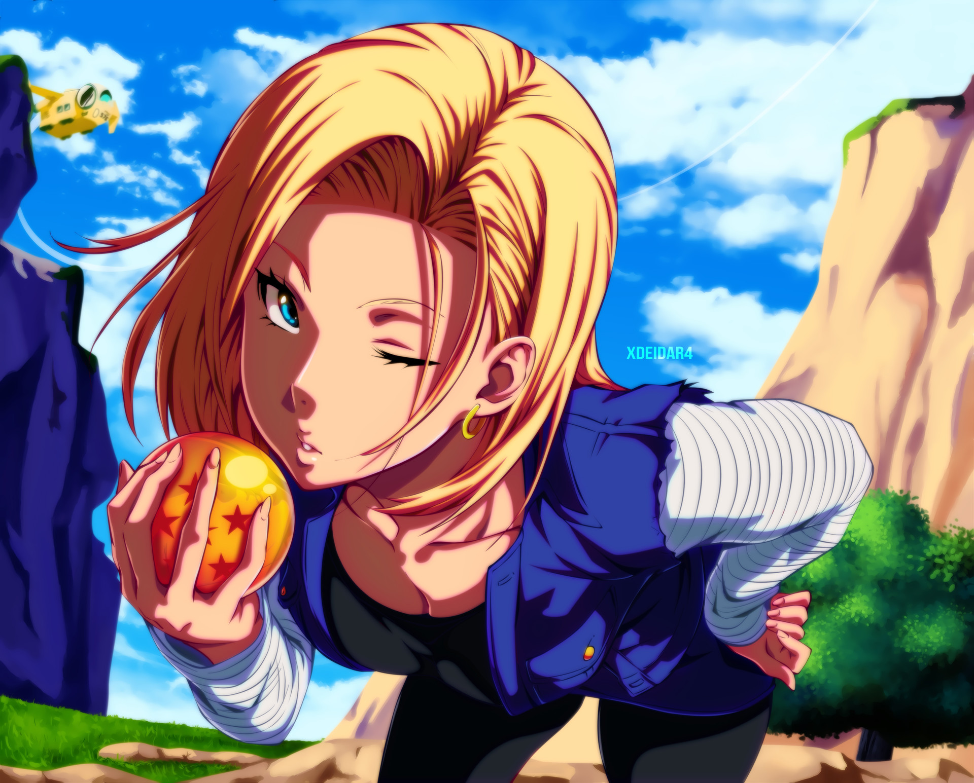 Download mobile wallpaper Anime, Dragon Ball Z, Dragon Ball, Android 18 (Dragon Ball) for free.