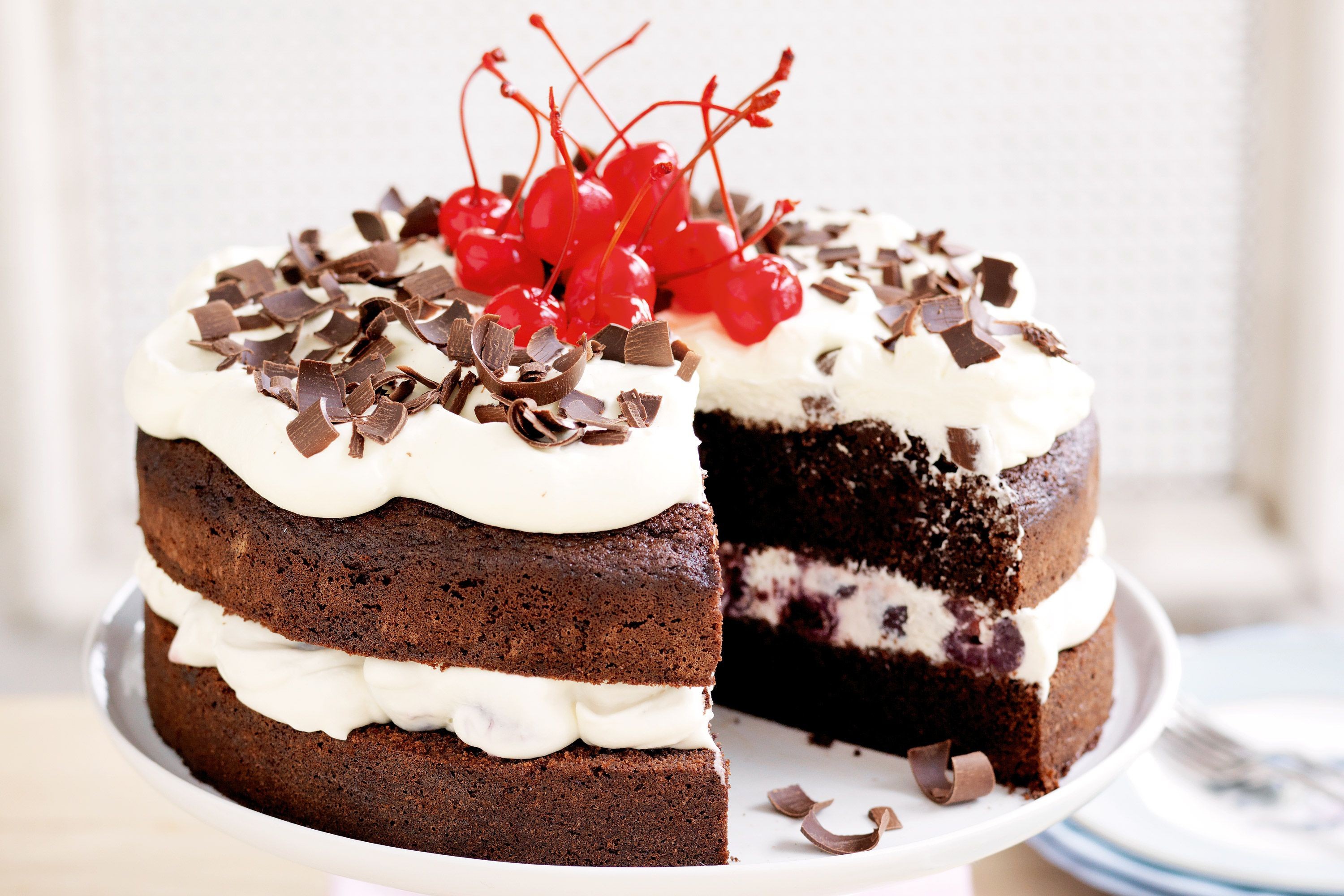 Free download wallpaper Food, Cherry, Dessert, Cake, Pastry on your PC desktop