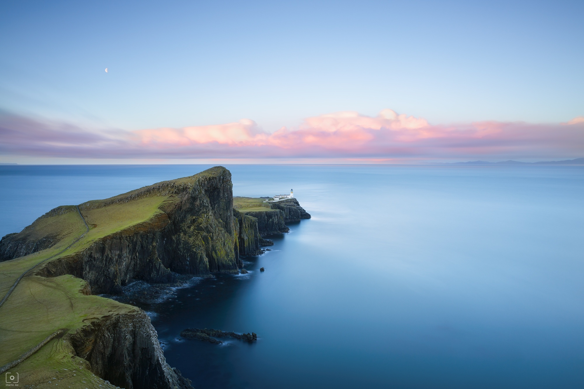 Free download wallpaper Horizon, Scotland, Coastline, Photography on your PC desktop