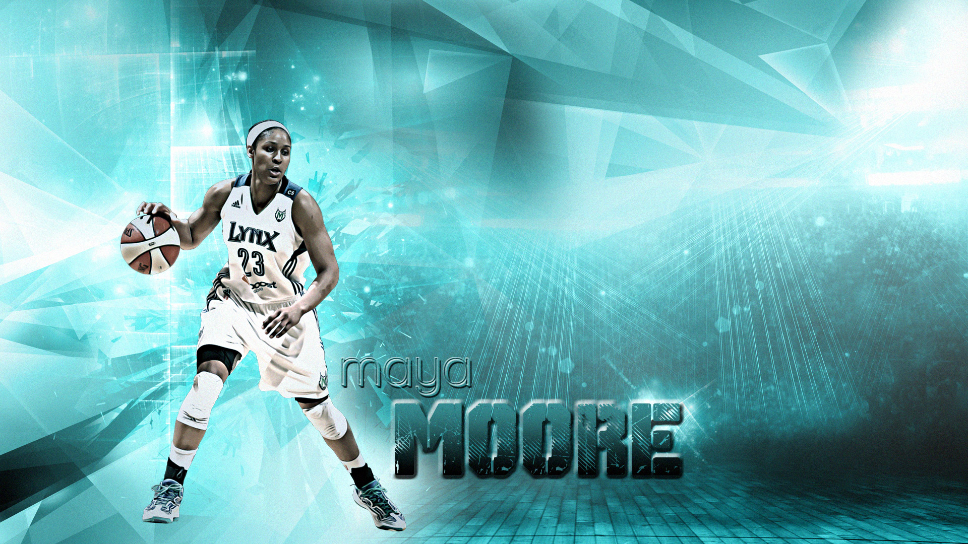 Laden Sie Maya Moore HD-Desktop-Hintergründe herunter