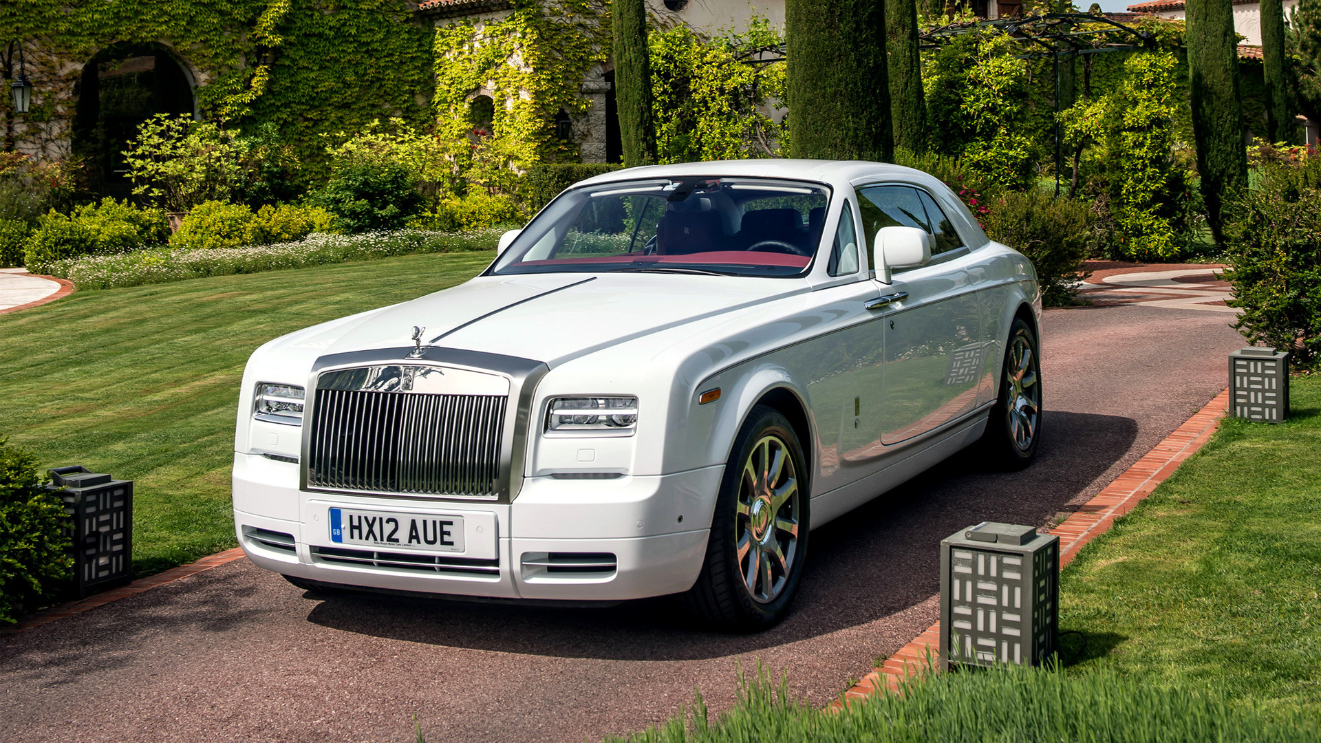 rolls royce phantom coupe, vehicles, car, full size car, white car, rolls royce