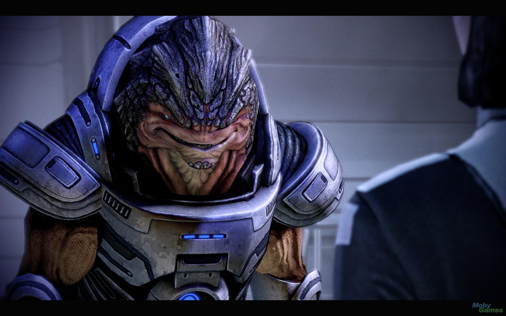 Скачать обои бесплатно Видеоигры, Массовый Эффект, Ворчание (Mass Effect) картинка на рабочий стол ПК