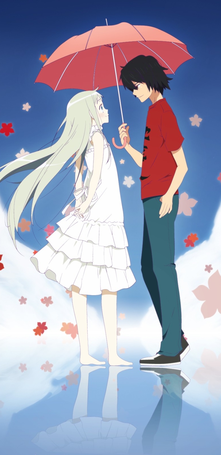 Download mobile wallpaper Anime, Meiko Honma, Anohana, Jinta Yadomi for free.