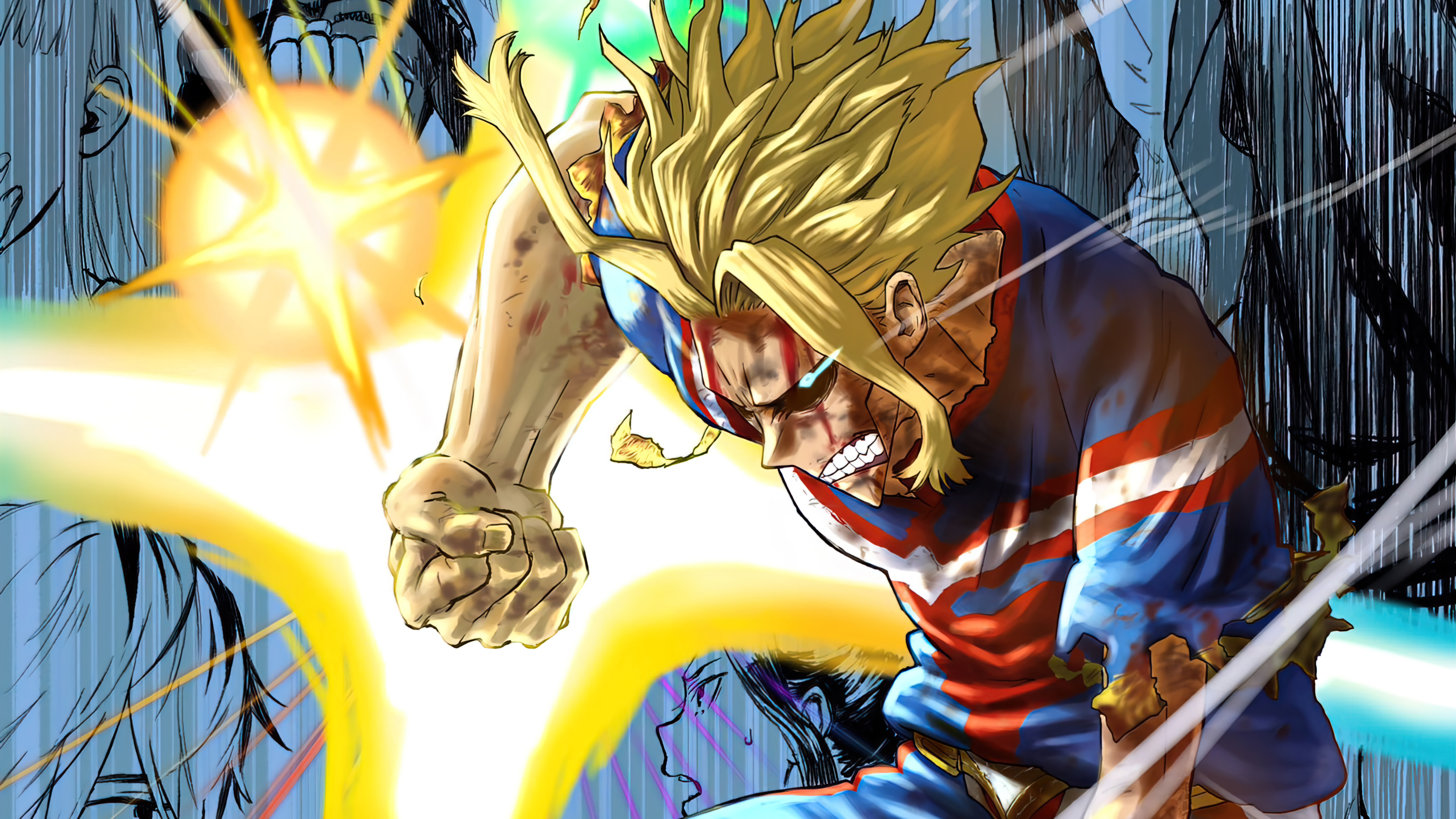 Download mobile wallpaper Anime, My Hero Academia, All Might, Toshinori Yagi for free.