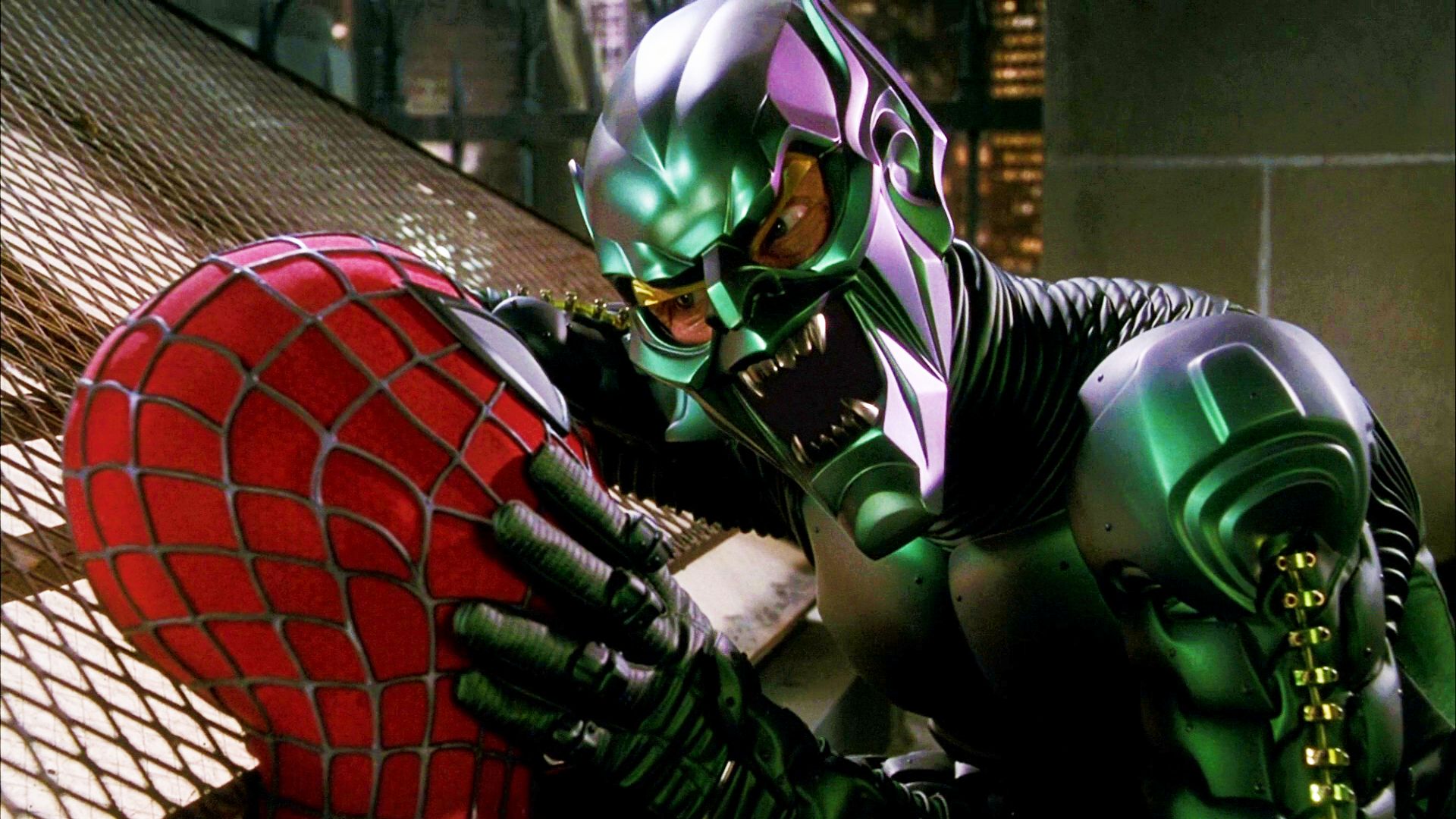 Download mobile wallpaper Spider Man, Movie, Green Goblin for free.
