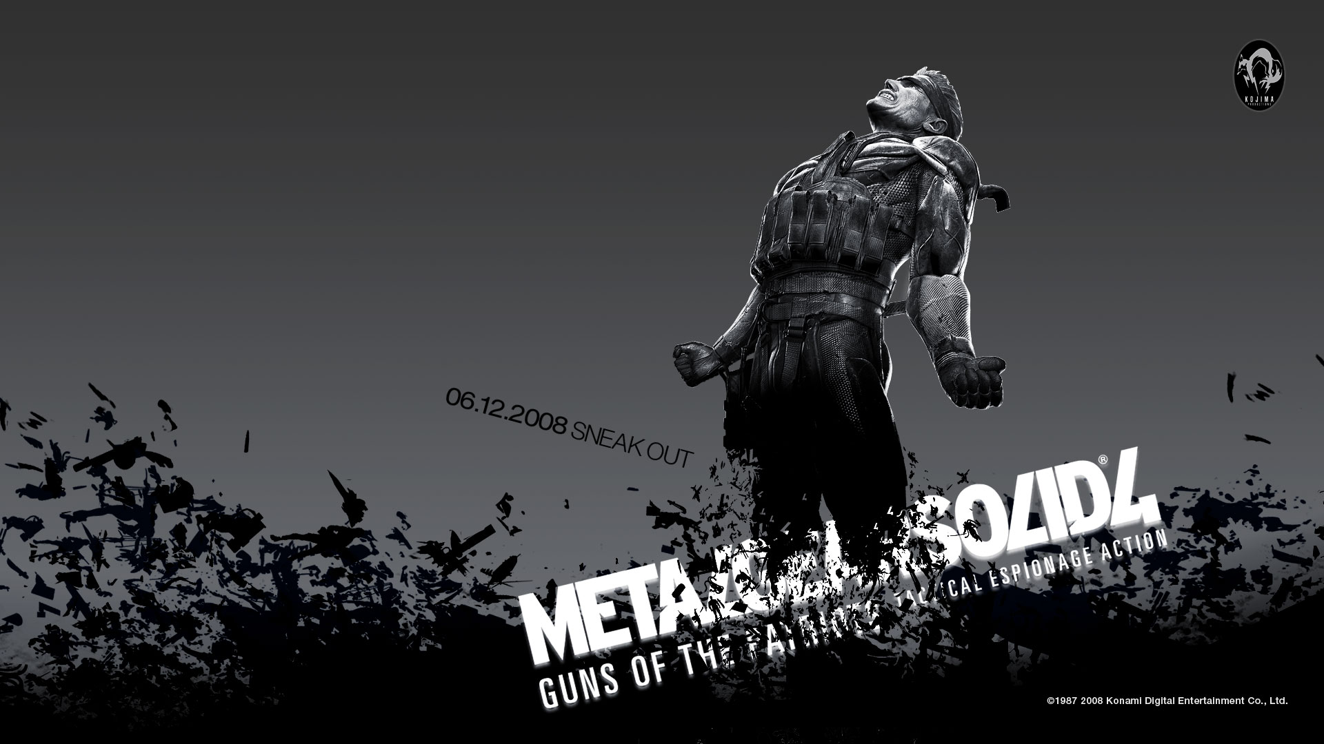 Die besten Metal Gear Solid 4: Guns Of The Patriots-Hintergründe für den Telefonbildschirm