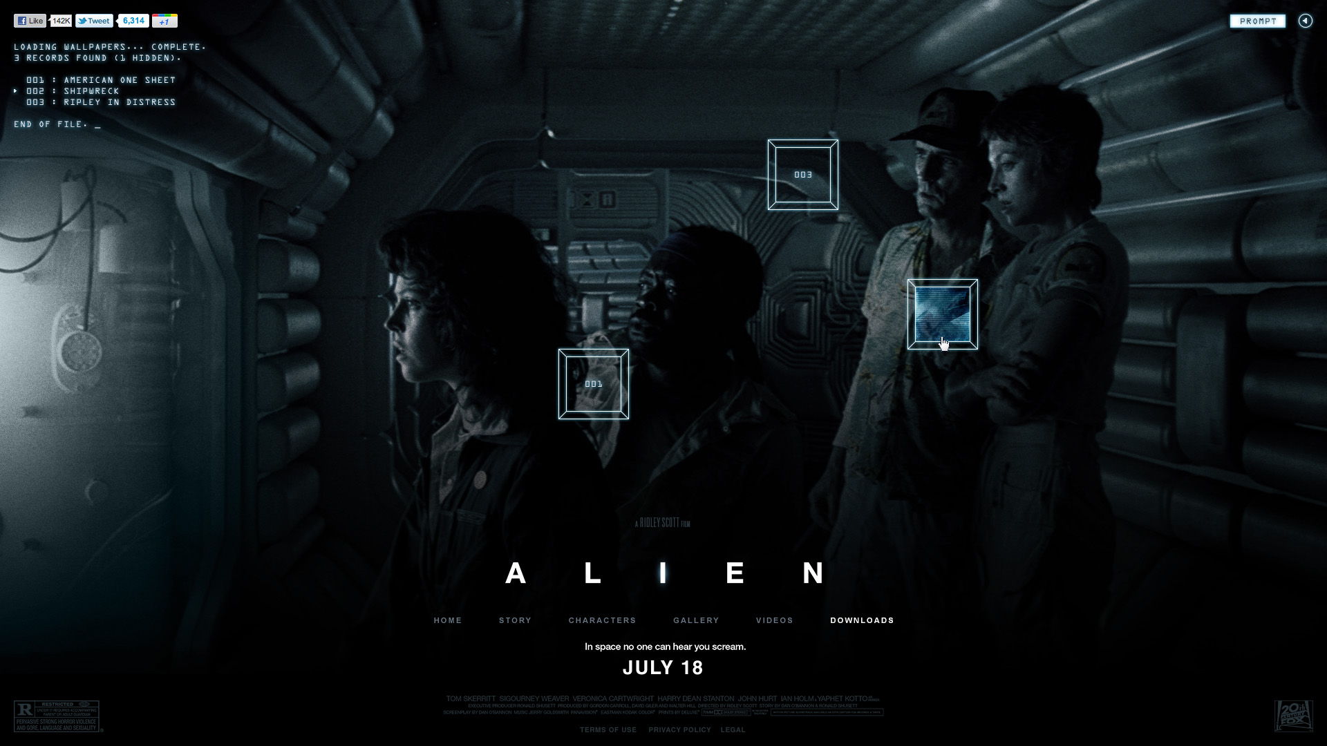 Baixar papel de parede para celular de Alien O Oitavo Passageiro, Filme gratuito.