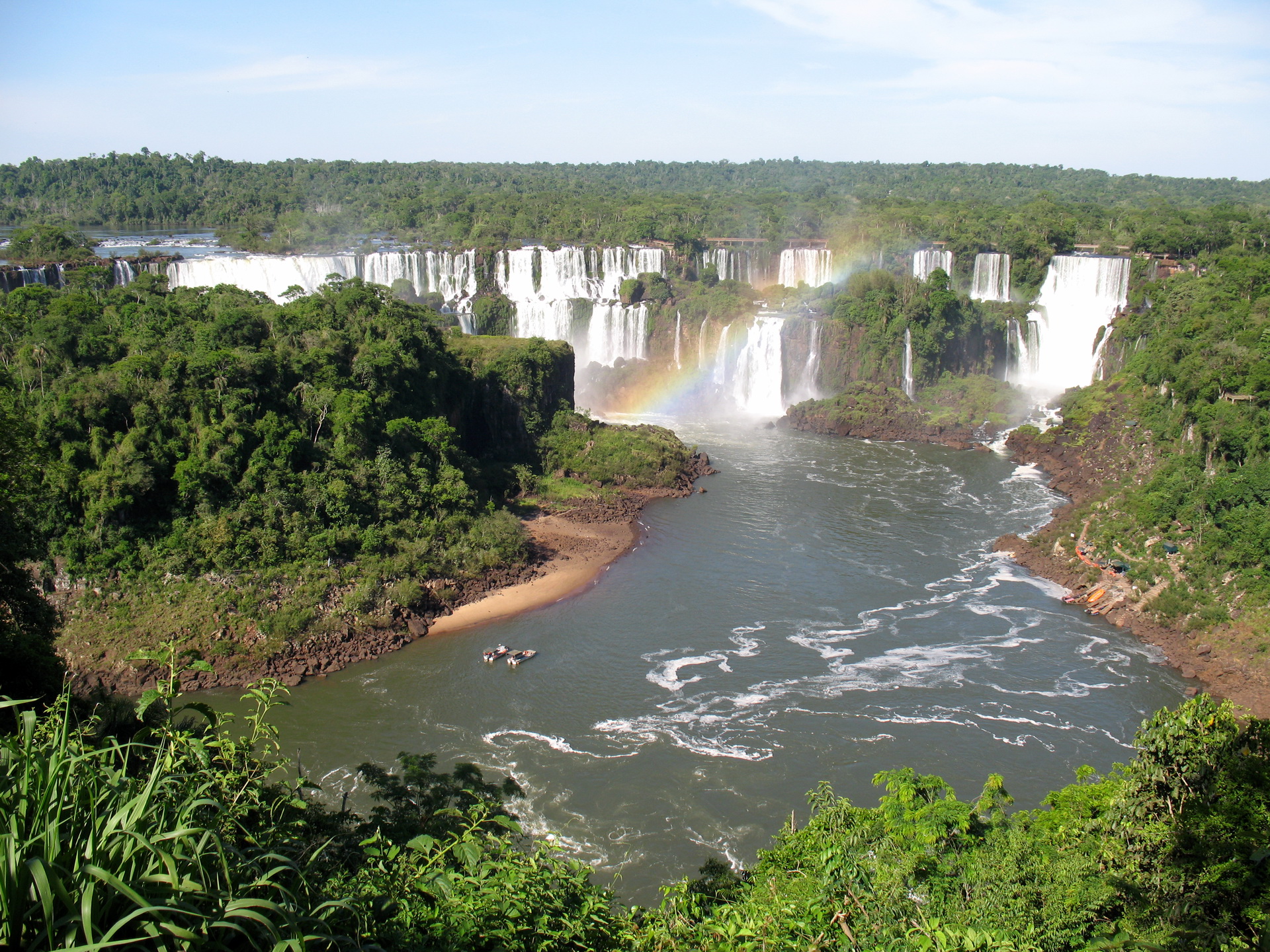 jungle, earth, iguazu falls, waterfall, waterfalls