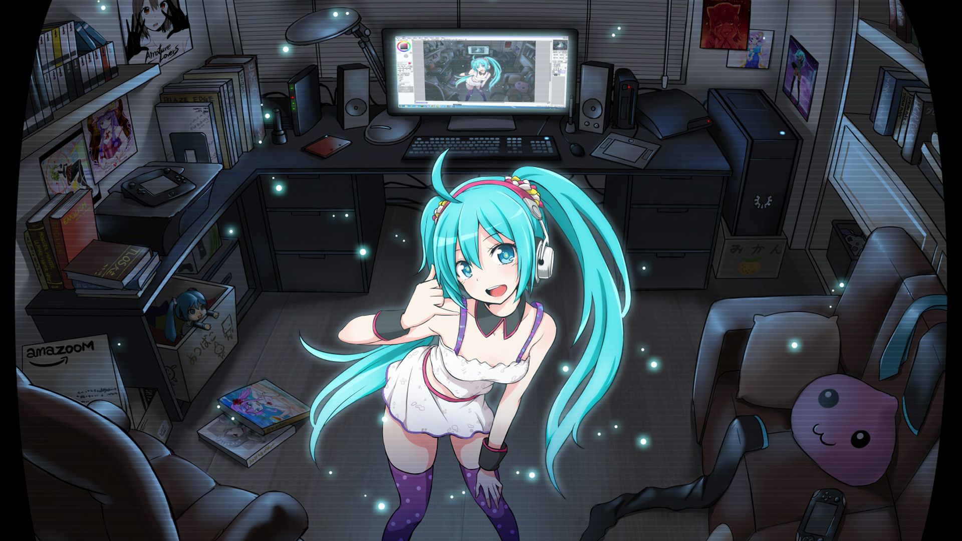 743567 descargar fondo de pantalla hatsune miku, vocaloid, animado: protectores de pantalla e imágenes gratis