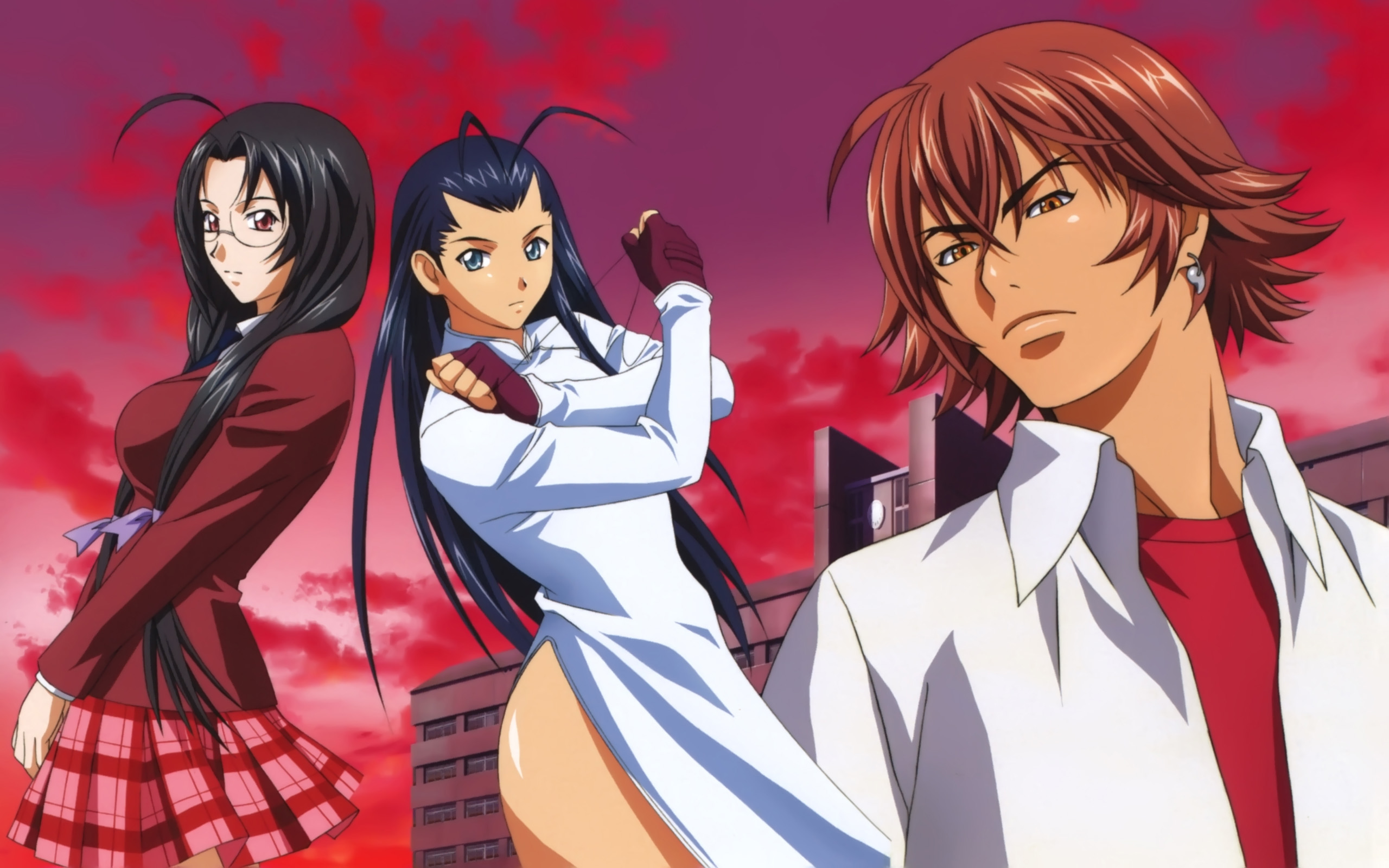 Free download wallpaper Anime, Ikki Tousen on your PC desktop