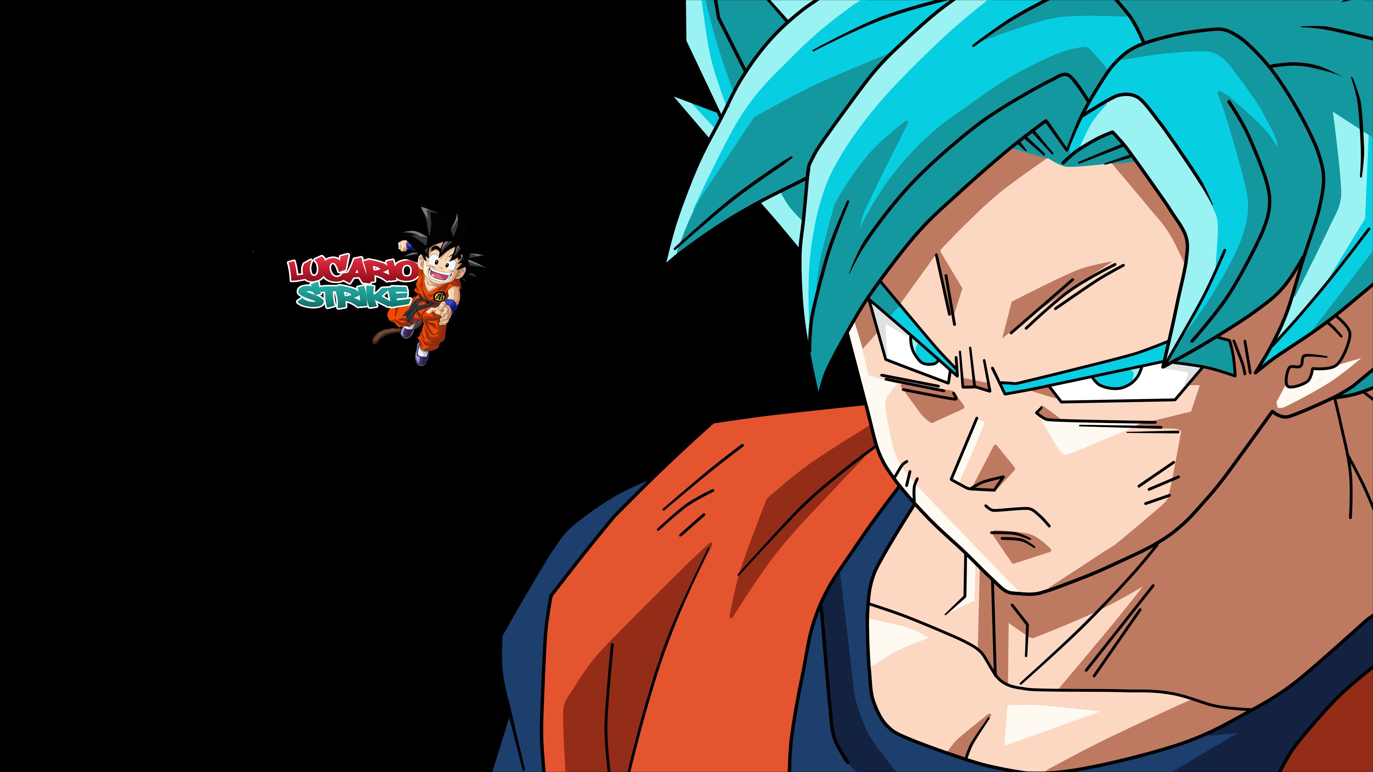 Download mobile wallpaper Anime, Dragon Ball, Goku, Dragon Ball Super, Super Saiyan Blue for free.