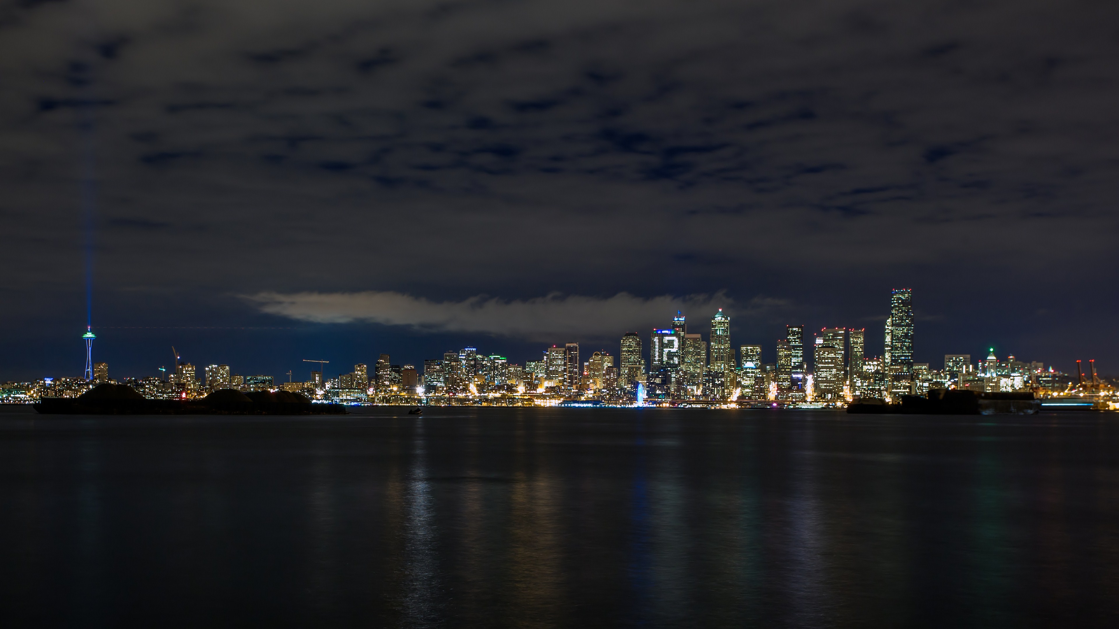 man made, seattle, space needle, cities