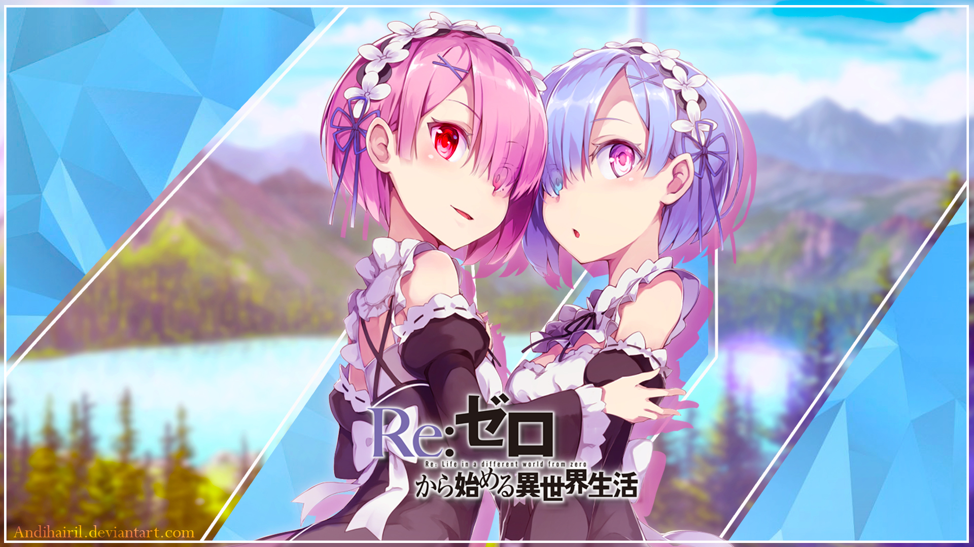 Téléchargez gratuitement l'image Animé, Re:zero Commencer Sa Vie Dans Un Autre Monde, Bélier (Re:zero), Rem (Re:zero) sur le bureau de votre PC