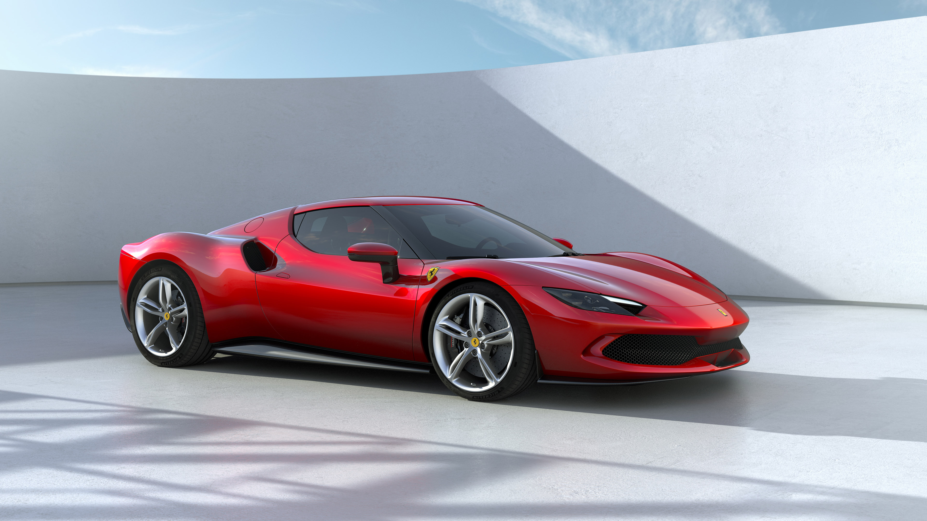 Los mejores fondos de pantalla de Ferrari 296 Gtb para la pantalla del teléfono