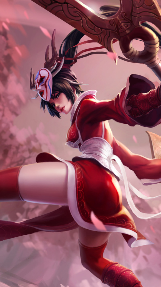 Handy-Wallpaper League Of Legends, Computerspiele, Akali (Liga Der Legenden) kostenlos herunterladen.