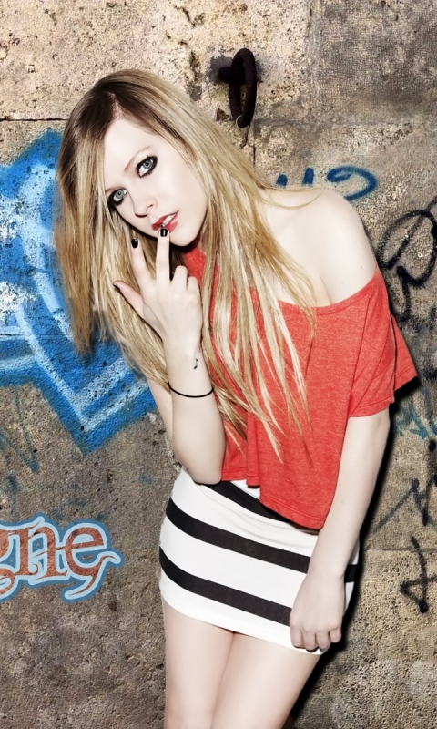 Handy-Wallpaper Musik, Avril Lavigne, Musiker, Sänger kostenlos herunterladen.