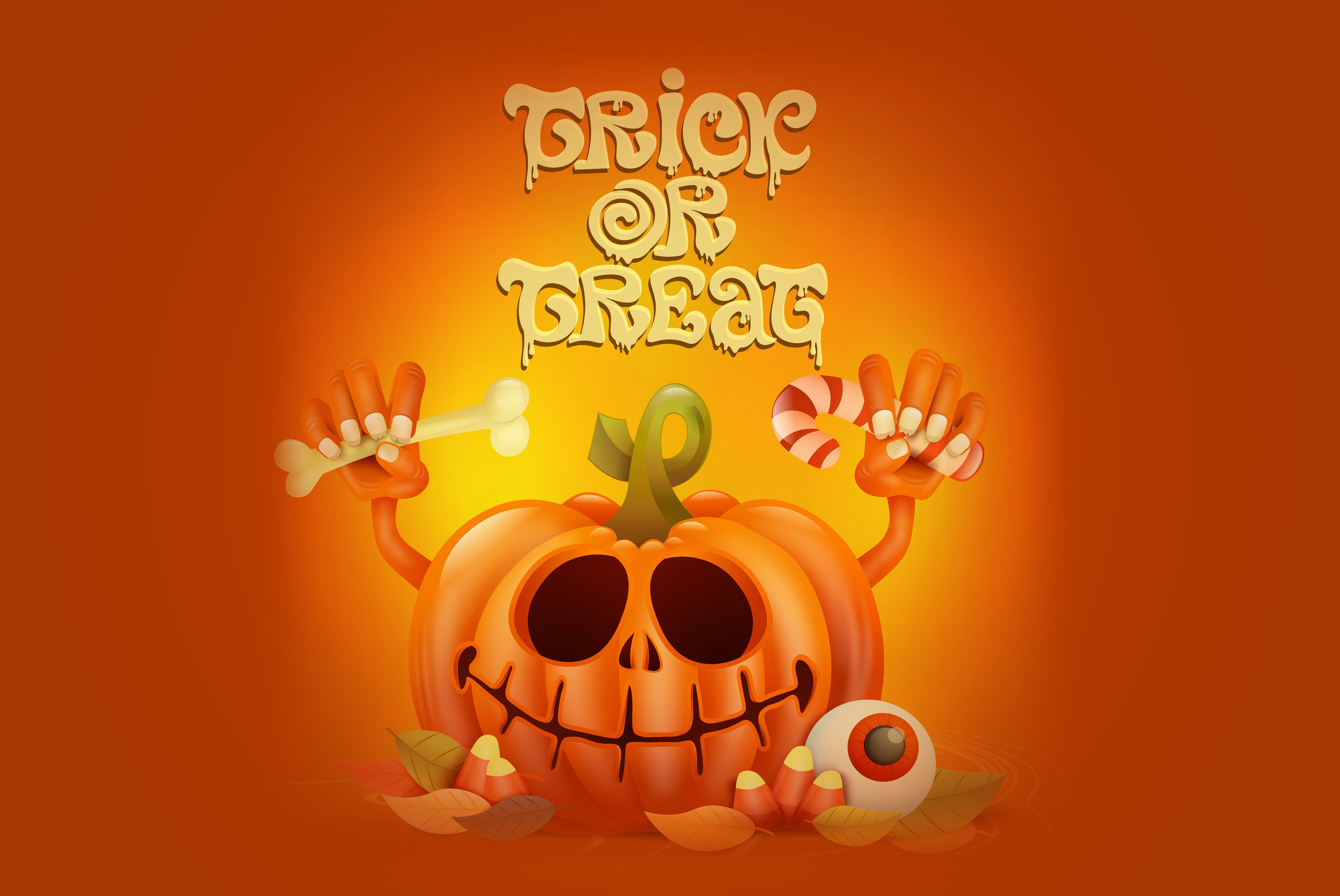 Free download wallpaper Halloween, Holiday, Jack O' Lantern, Trick Or Treat on your PC desktop