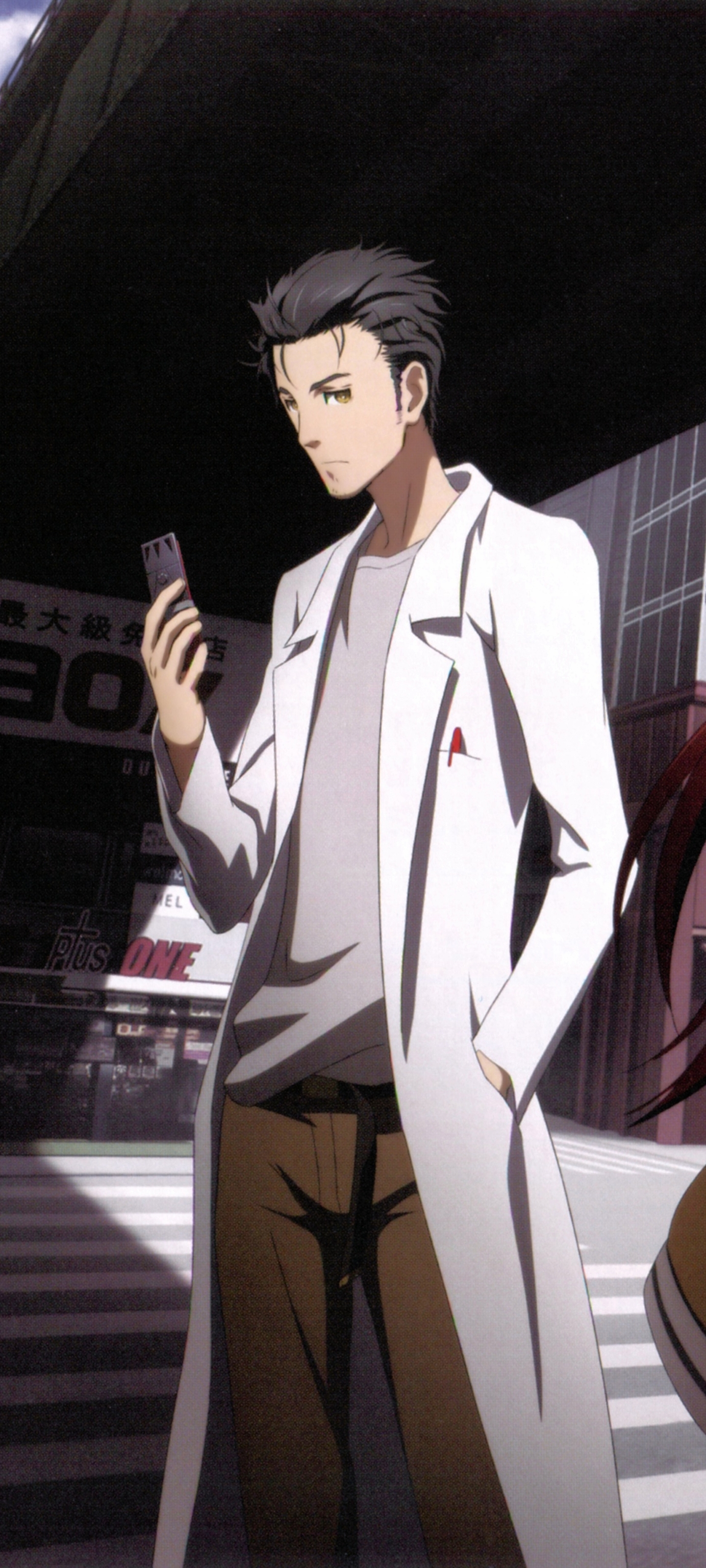 Handy-Wallpaper Animes, Steins Gate, Rintaro Okabe kostenlos herunterladen.