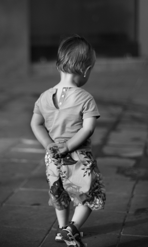 Download mobile wallpaper Child, Cute, Photography, Baby, Black & White for free.