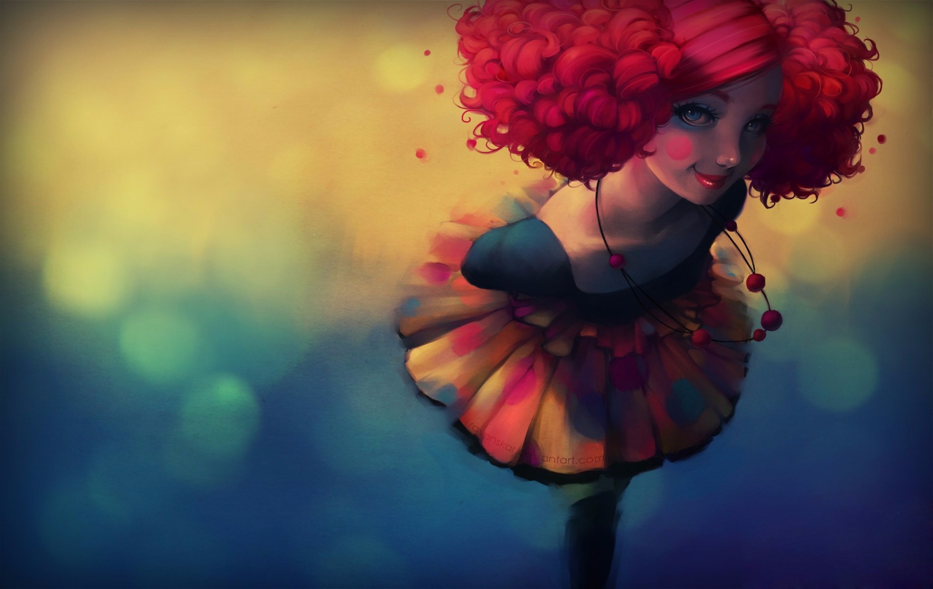 Laden Sie das Farben, Bunt, Frauen, Clown, Künstlerisch-Bild kostenlos auf Ihren PC-Desktop herunter