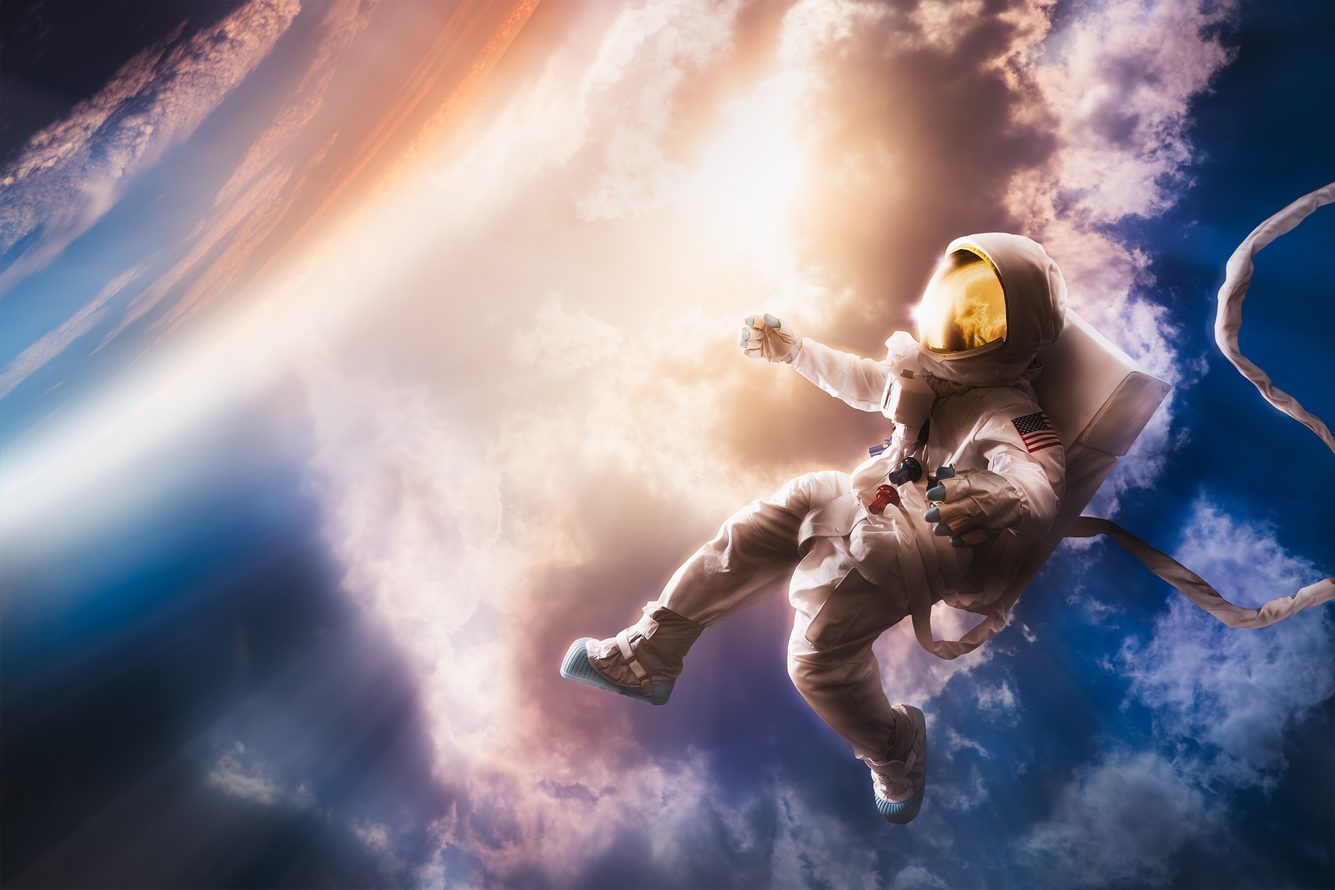 Free download wallpaper Sci Fi, Astronaut on your PC desktop