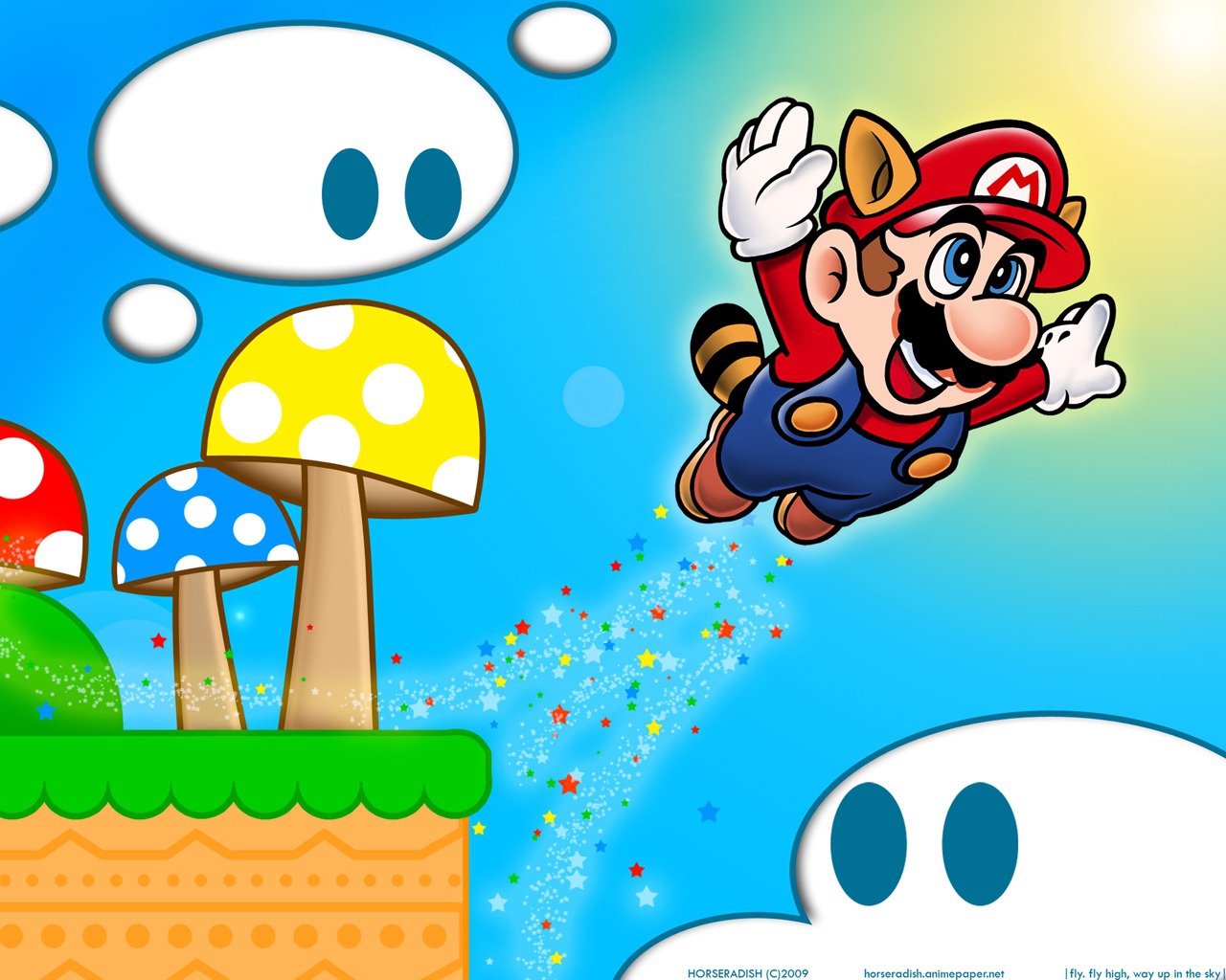 Download mobile wallpaper Mario, Video Game for free.