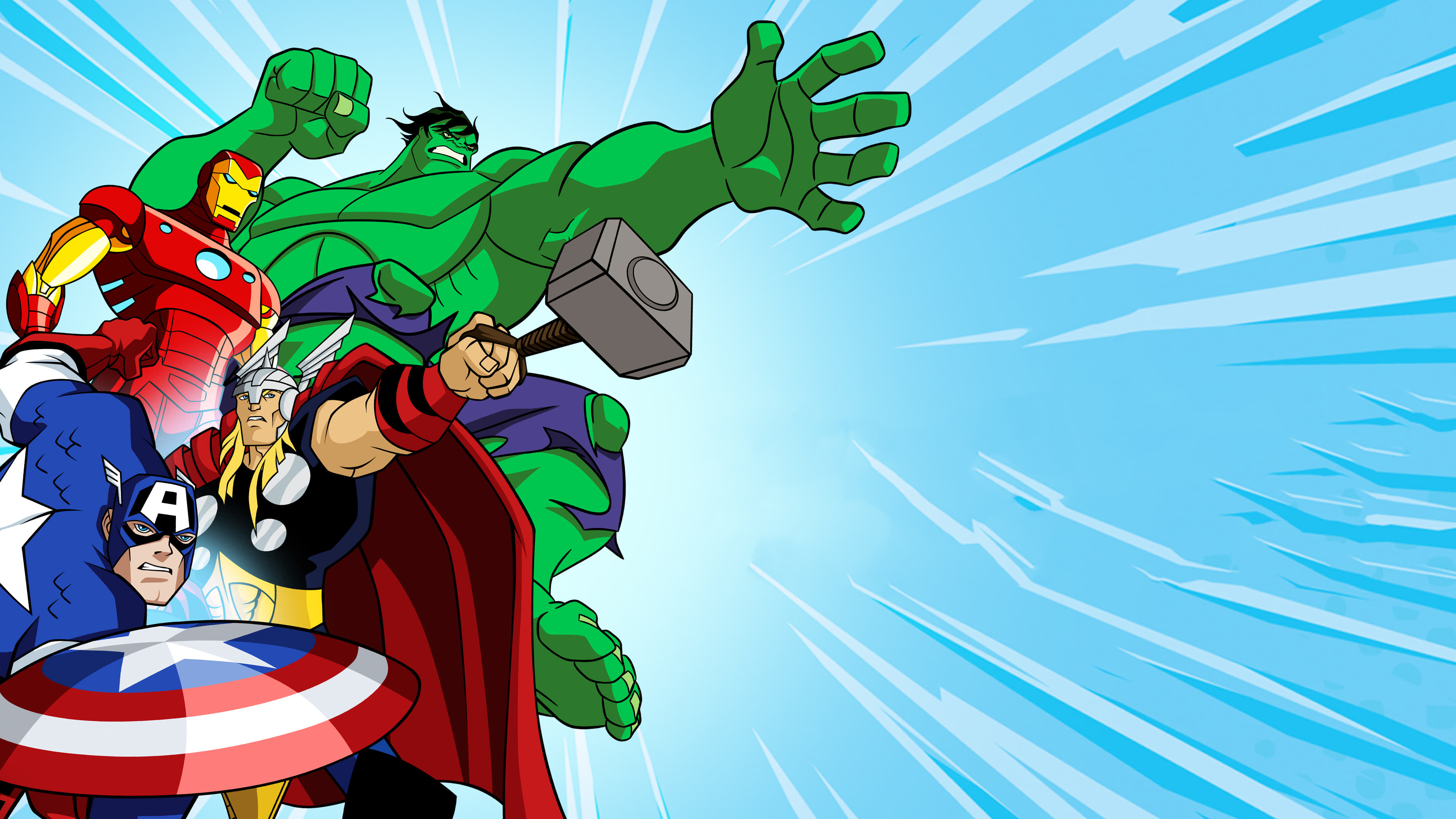 Handy-Wallpaper Hulk, Fernsehserien, Ironman, Kapitän Amerika, Rächer, Tony Stark, Thor, Die Rächer, Die Avengers Die Mächtigsten Helden Der Welt kostenlos herunterladen.
