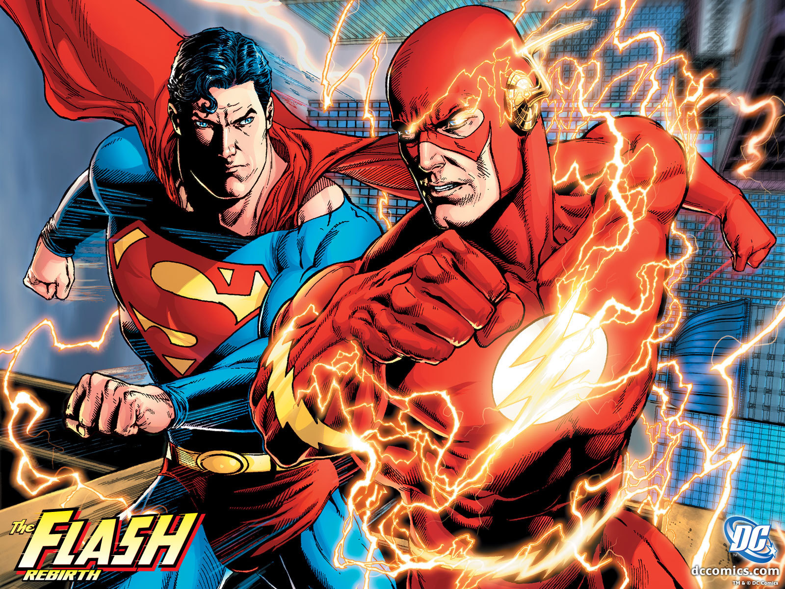 Baixar papel de parede para celular de Super Homen, Super Heroi, Flash, História Em Quadrinhos gratuito.