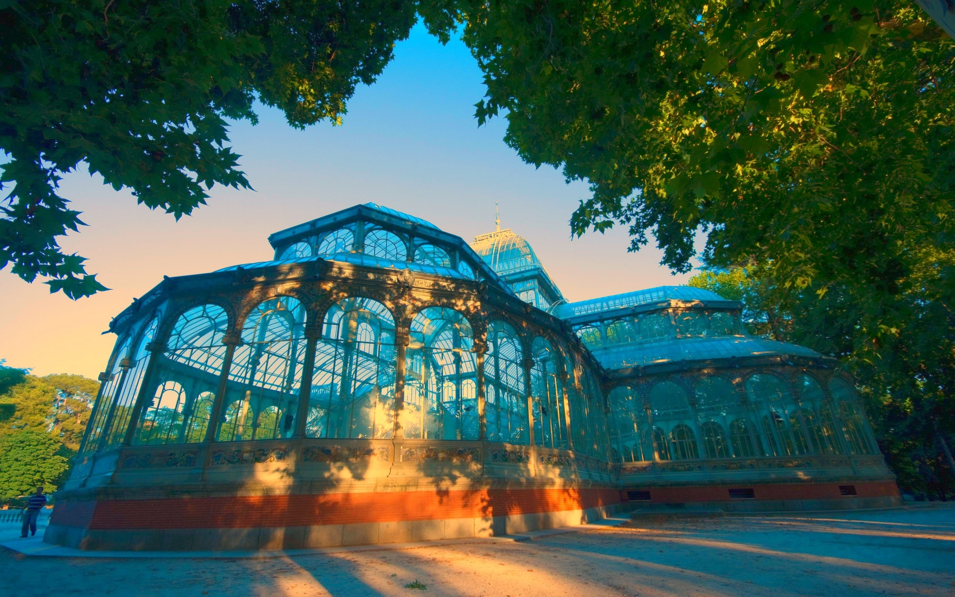 Descarga gratis la imagen Hecho Por El Hombre, Palacio De Cristal en el escritorio de tu PC