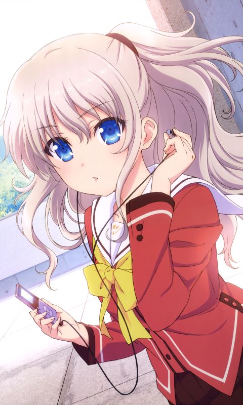 Descarga gratuita de fondo de pantalla para móvil de Charlotte, Animado, Nao Tomori.