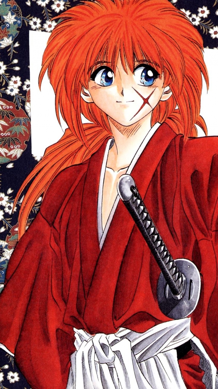 Handy-Wallpaper Animes, Rurôni Kenshin Meiji Kenkaku Romantan kostenlos herunterladen.