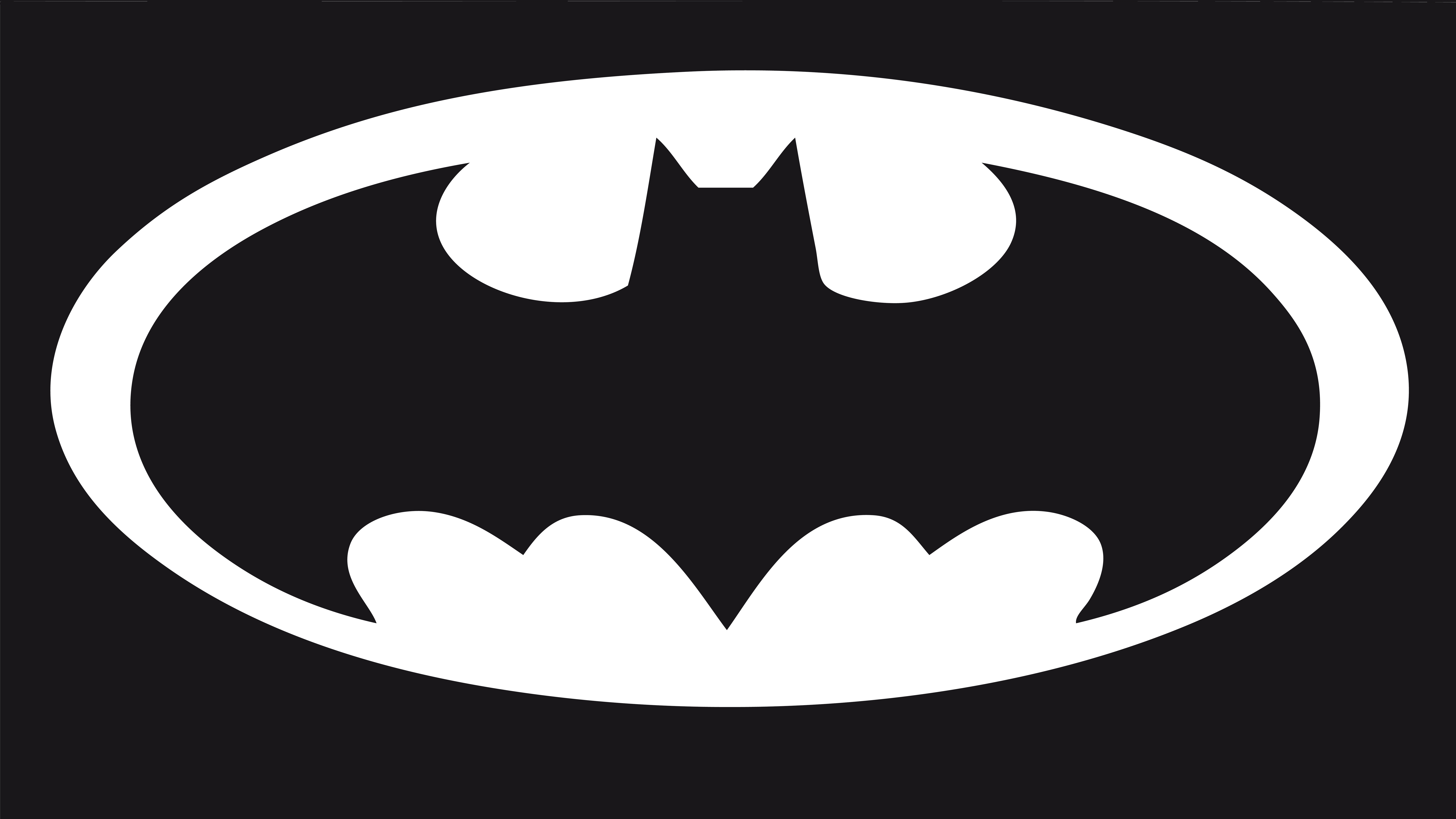 Скачать картинку Логотип Бэтмена, Символ Бэтмена, Бэтмен, Комиксы в телефон бесплатно.