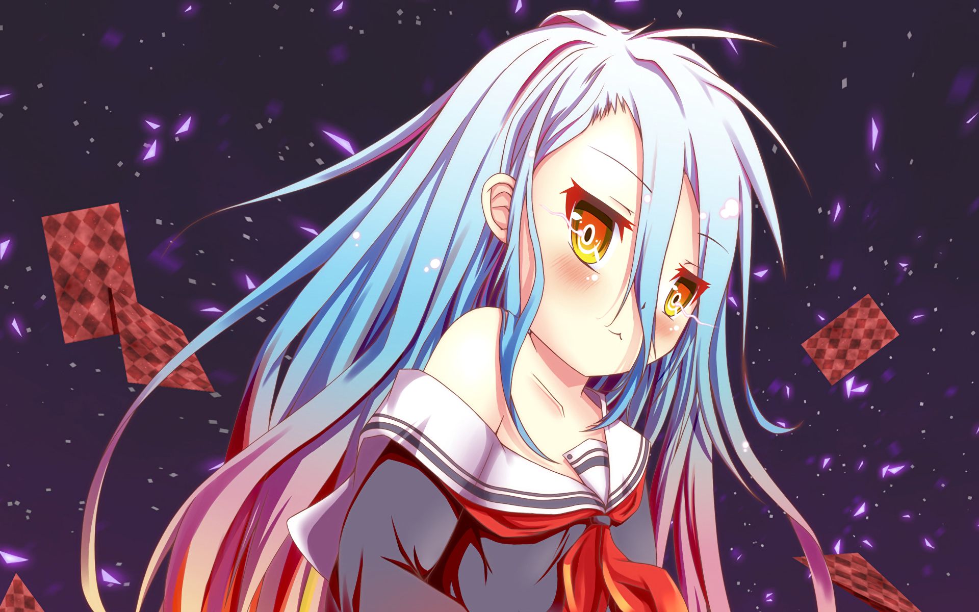 Baixe gratuitamente a imagem Anime, Shiro (Sem Jogo Sem Vida), No Game No Life na área de trabalho do seu PC