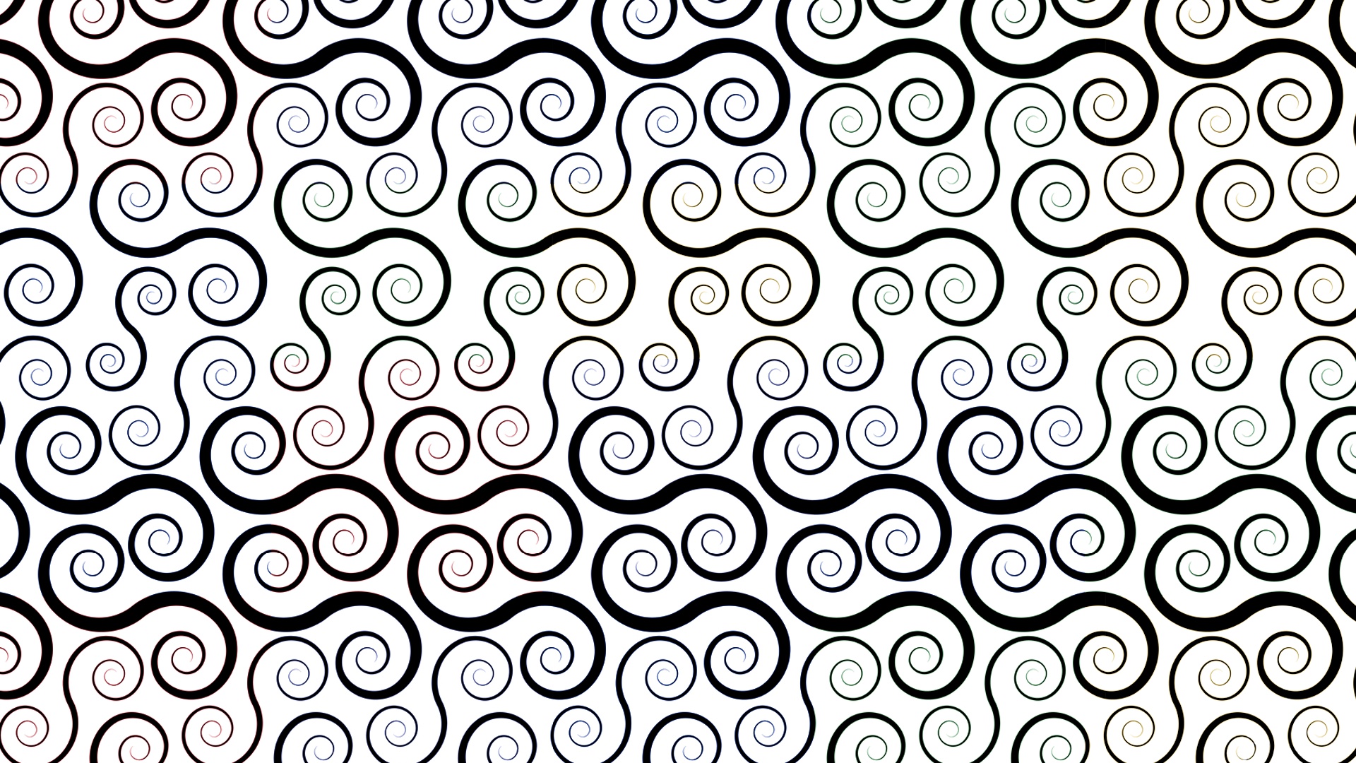 Download mobile wallpaper Abstract, Pattern, Swirl, Black & White for free.