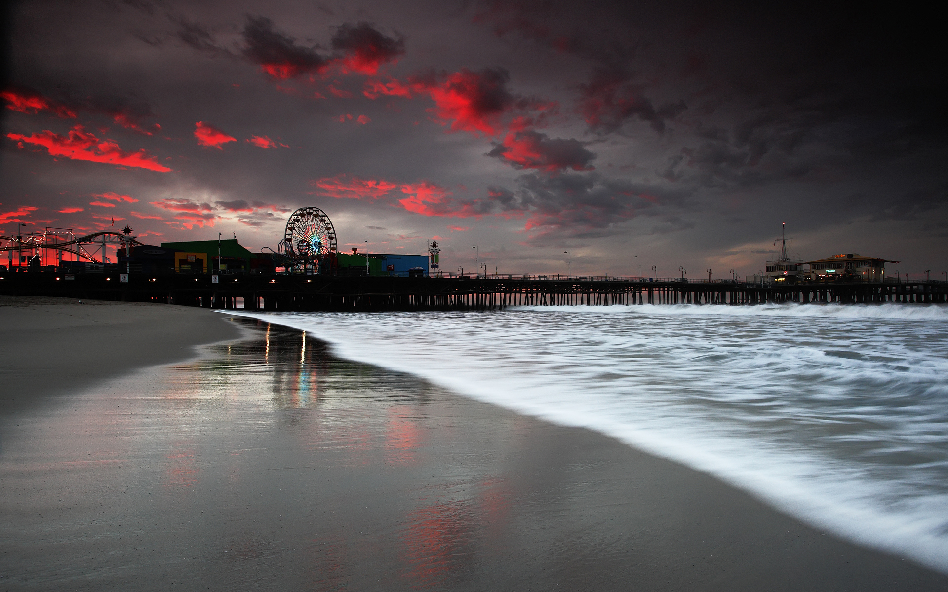 Free download wallpaper Pier, Ocean, Man Made on your PC desktop