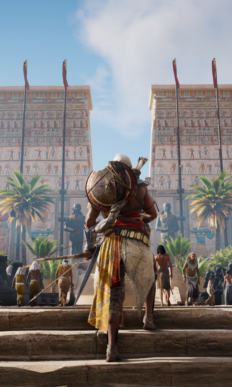 Descarga gratuita de fondo de pantalla para móvil de Videojuego, Assassin's Creed, Assassin's Creed: Origins, Bayek De Siwa.