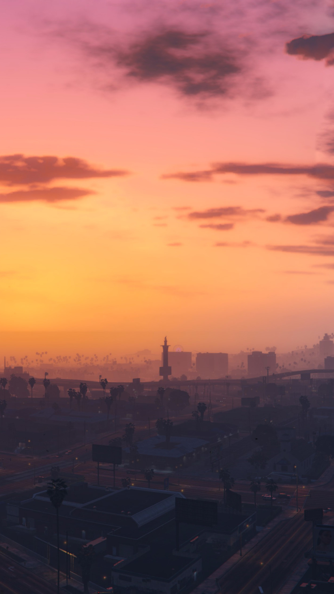 Download mobile wallpaper City, Video Game, Grand Theft Auto, Grand Theft Auto V, Los Santos for free.