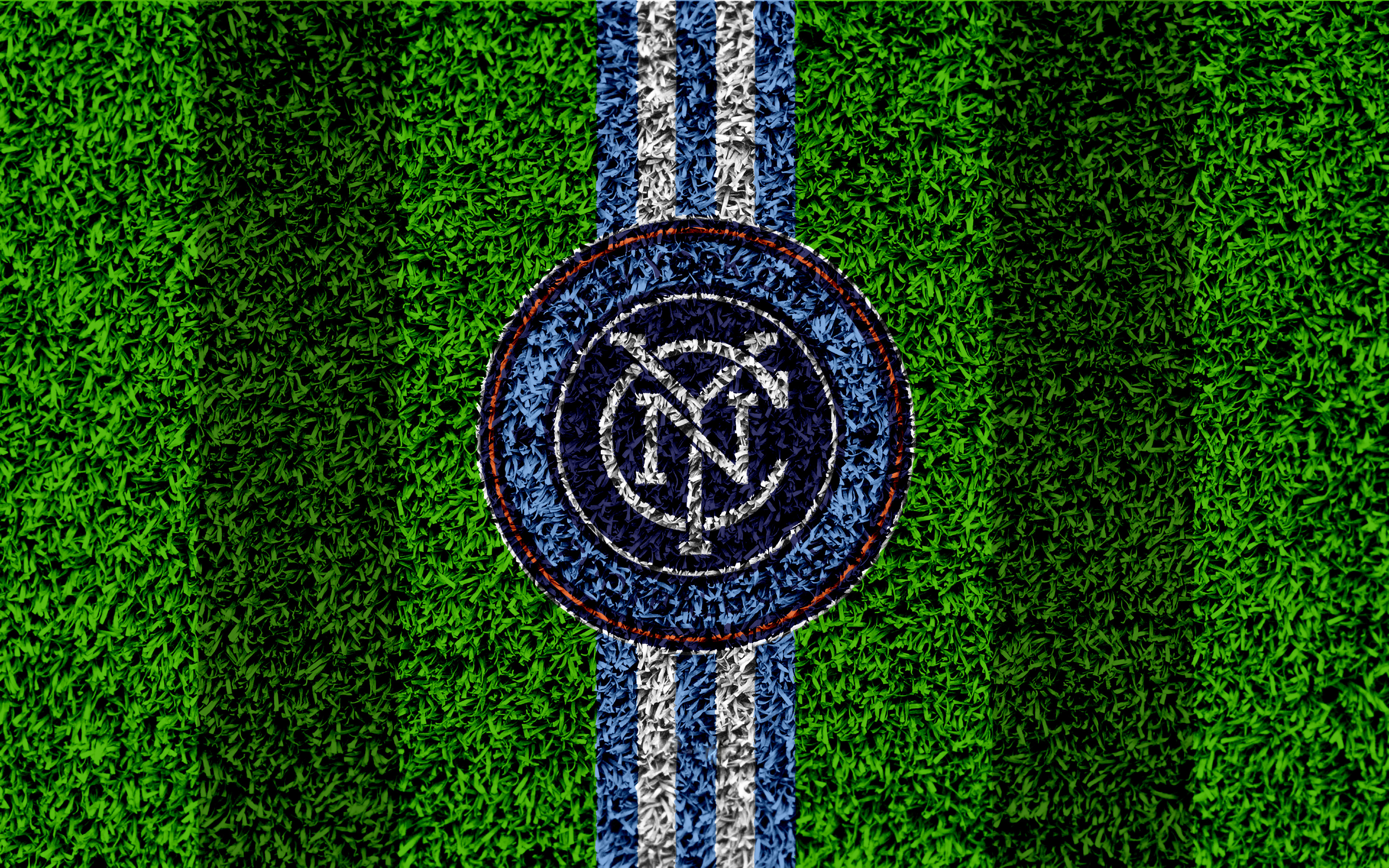 Baixar papel de parede para celular de Esportes, Futebol, Logotipo, Mls, Nova York Fc gratuito.