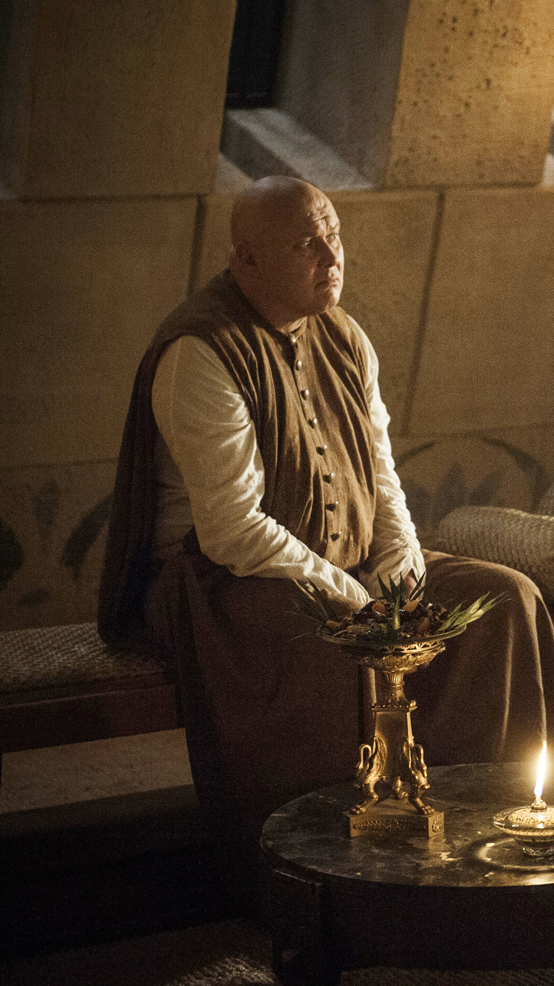 Download mobile wallpaper Game Of Thrones, Tv Show, Lord Varys, Missandei (Game Of Thrones), Nathalie Emmanuel, Conleth Hill for free.