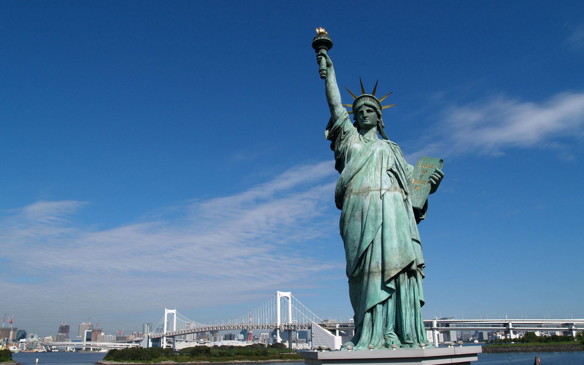 117190 скачать картинку нью йорк, статуя свободы, города, сша - обои и заставки бесплатно